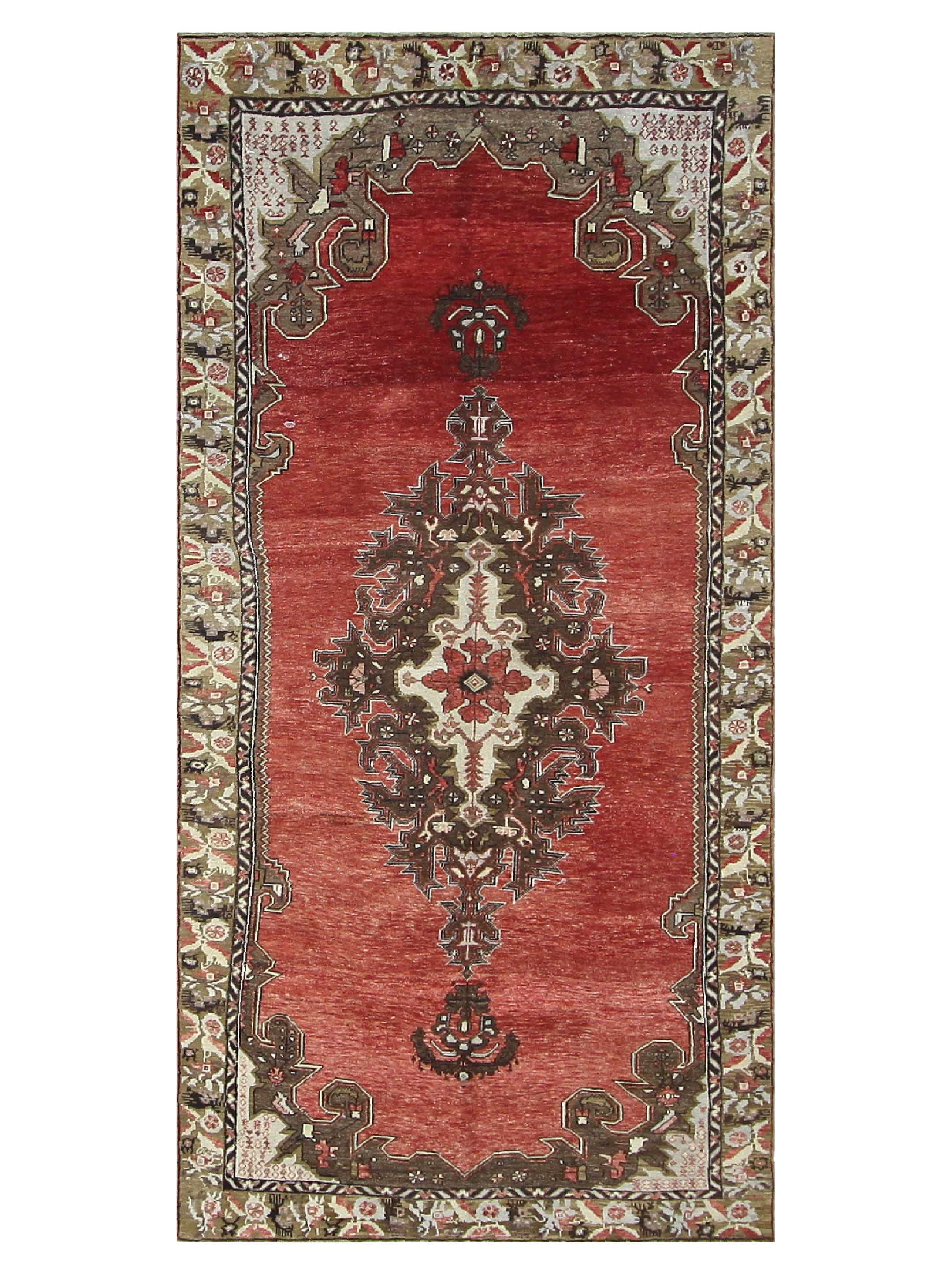 Karabagh Hand Knotted Rust 5x10