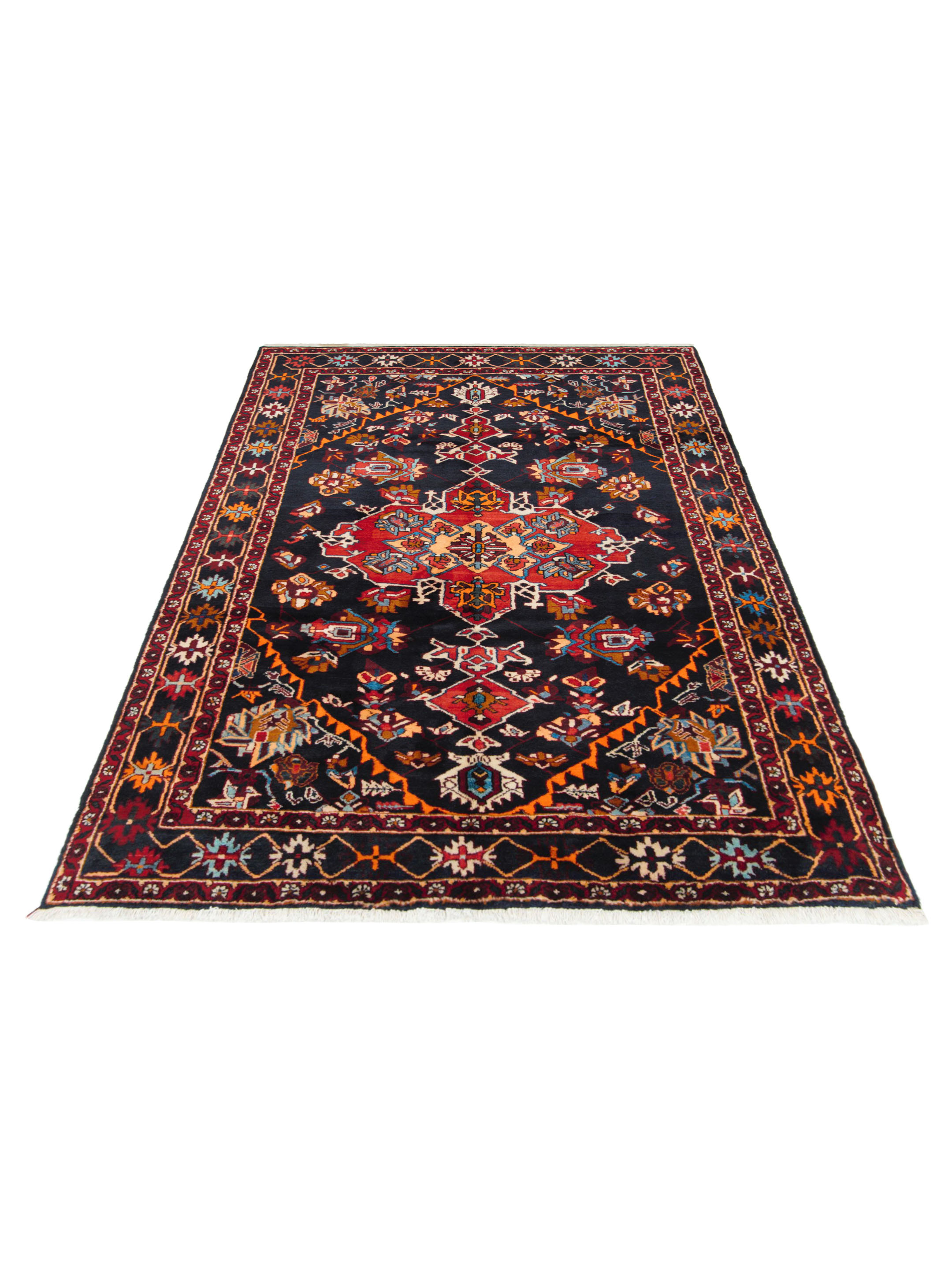 Bakhtiyari Hand Knotted Navy 8x10 - Image 2 of 5
