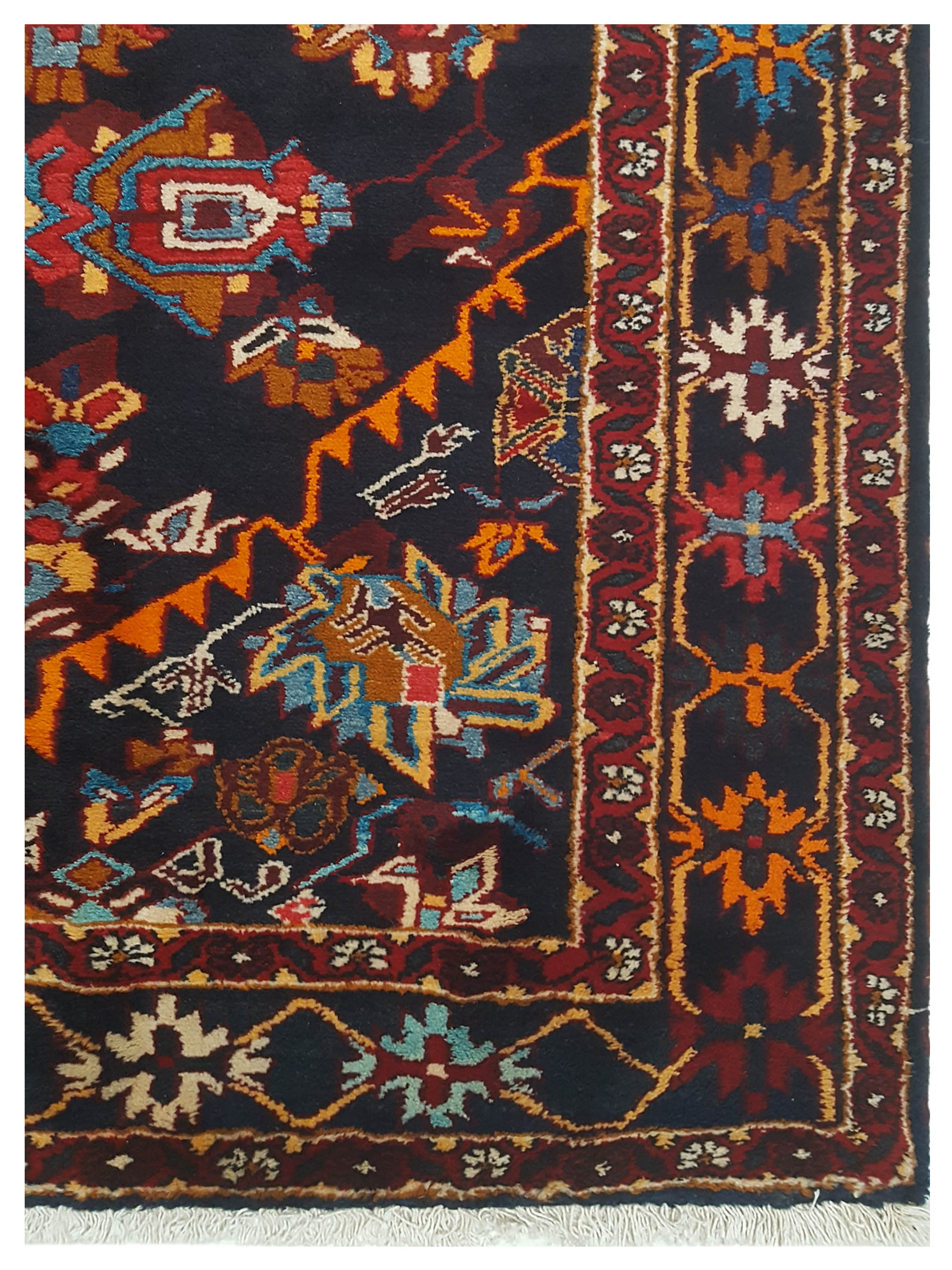 Bakhtiyari Hand Knotted Navy 8x10 - Image 4 of 5