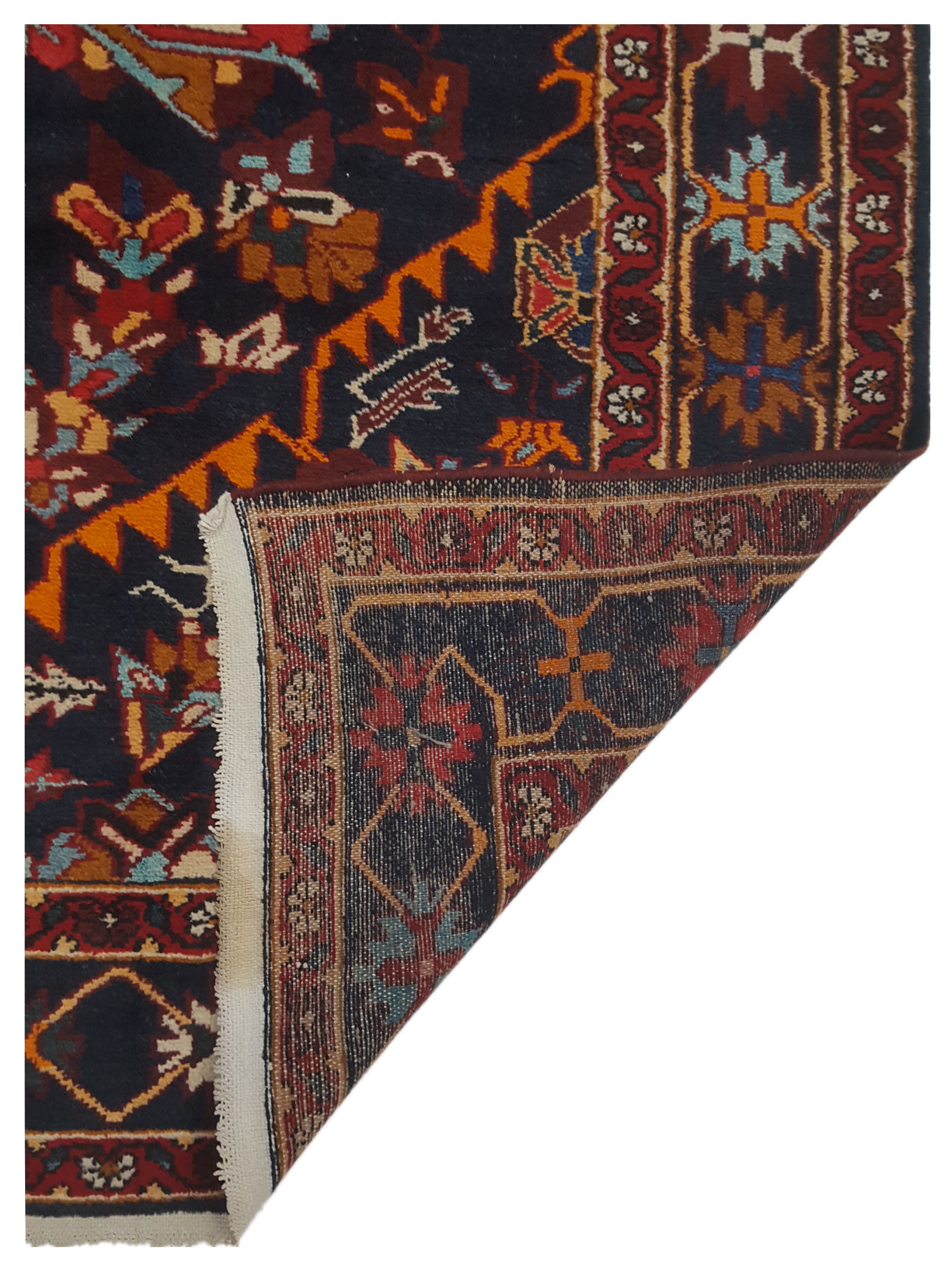 Bakhtiyari Hand Knotted Navy 8x10 - Image 5 of 5