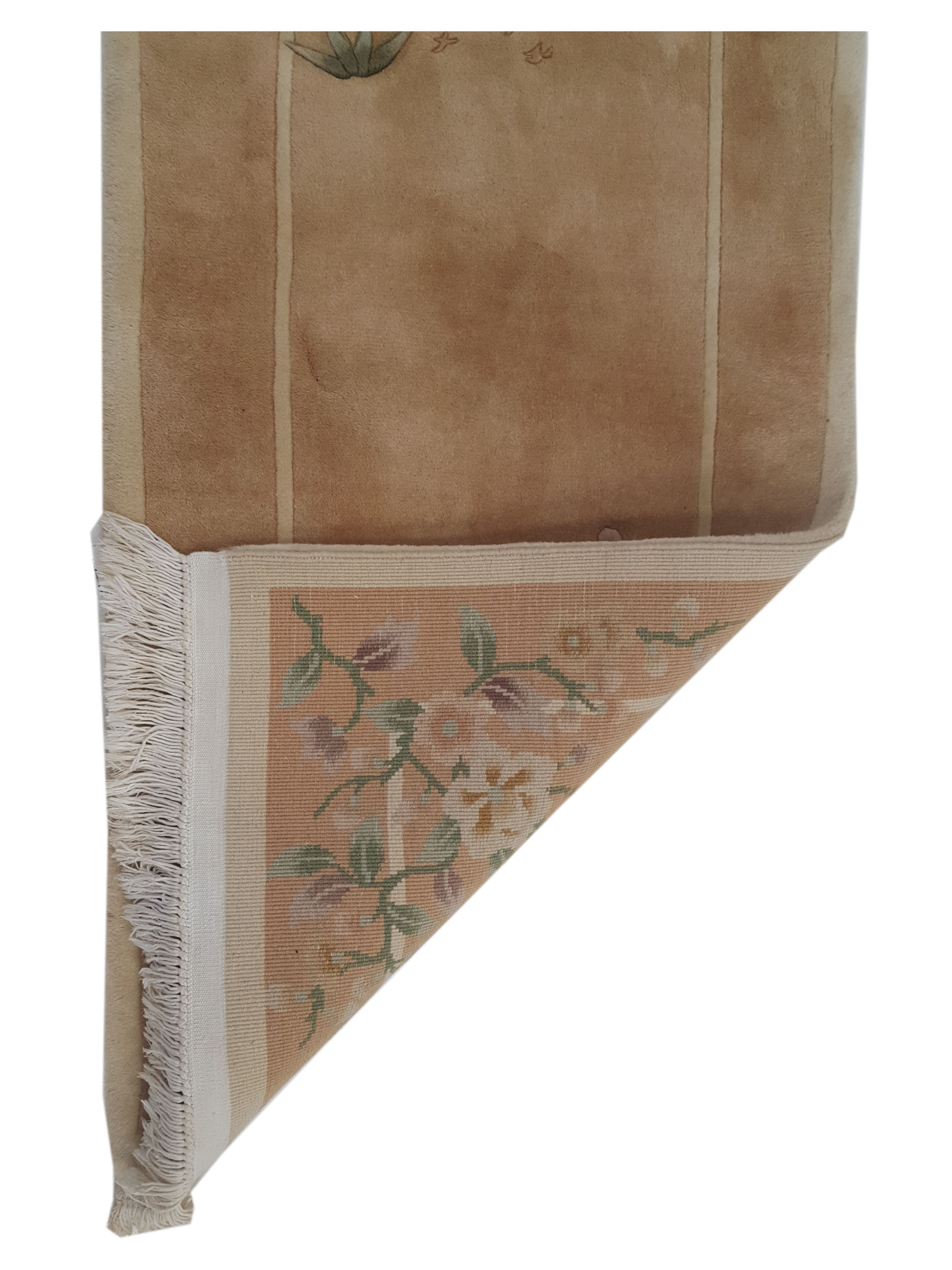 Chinese Hand Knotted Latte 2x10 - Image 6 of 6
