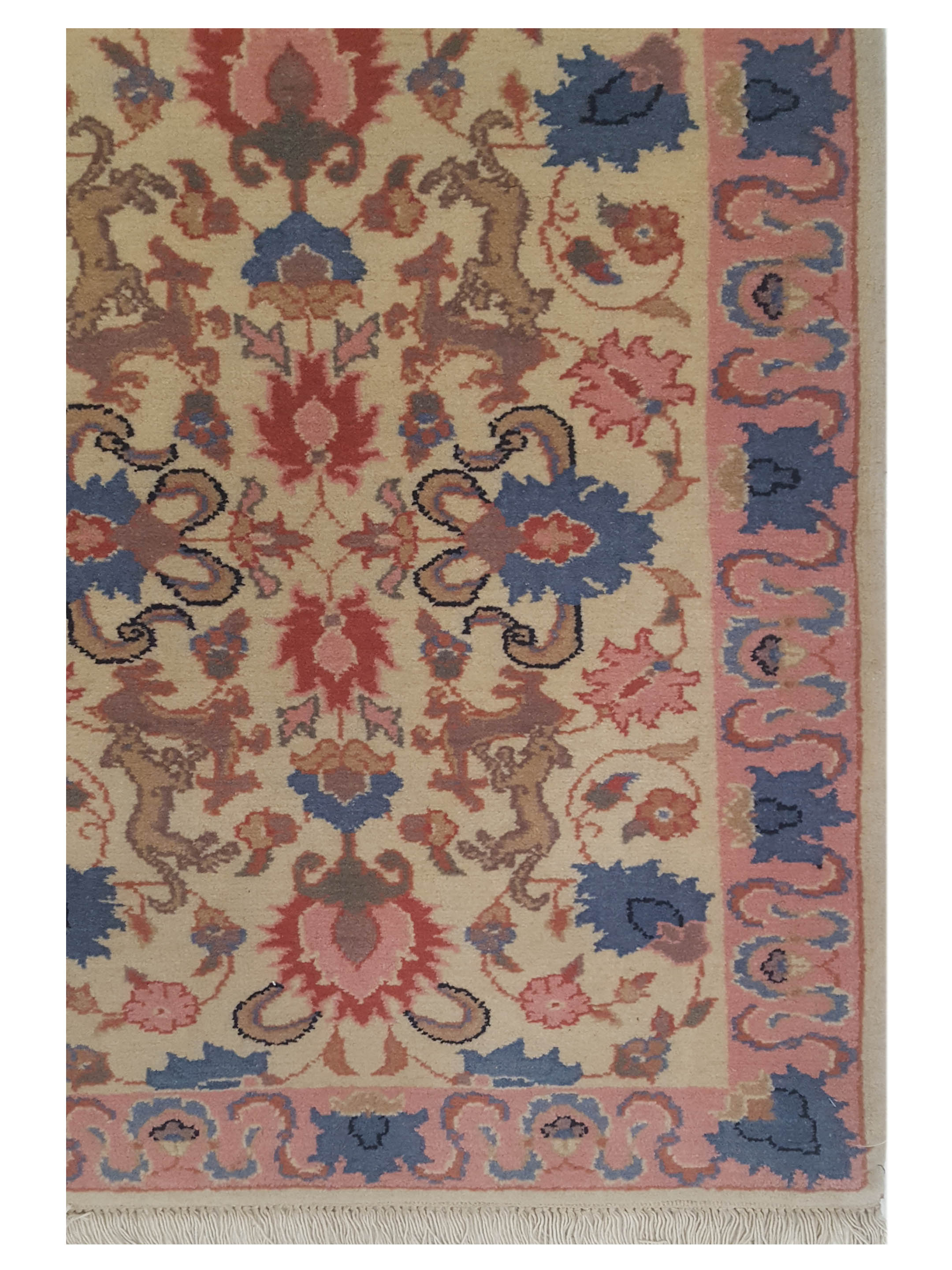 Bucharest Hand Knotted Beige 2.6x10 - Image 3 of 5