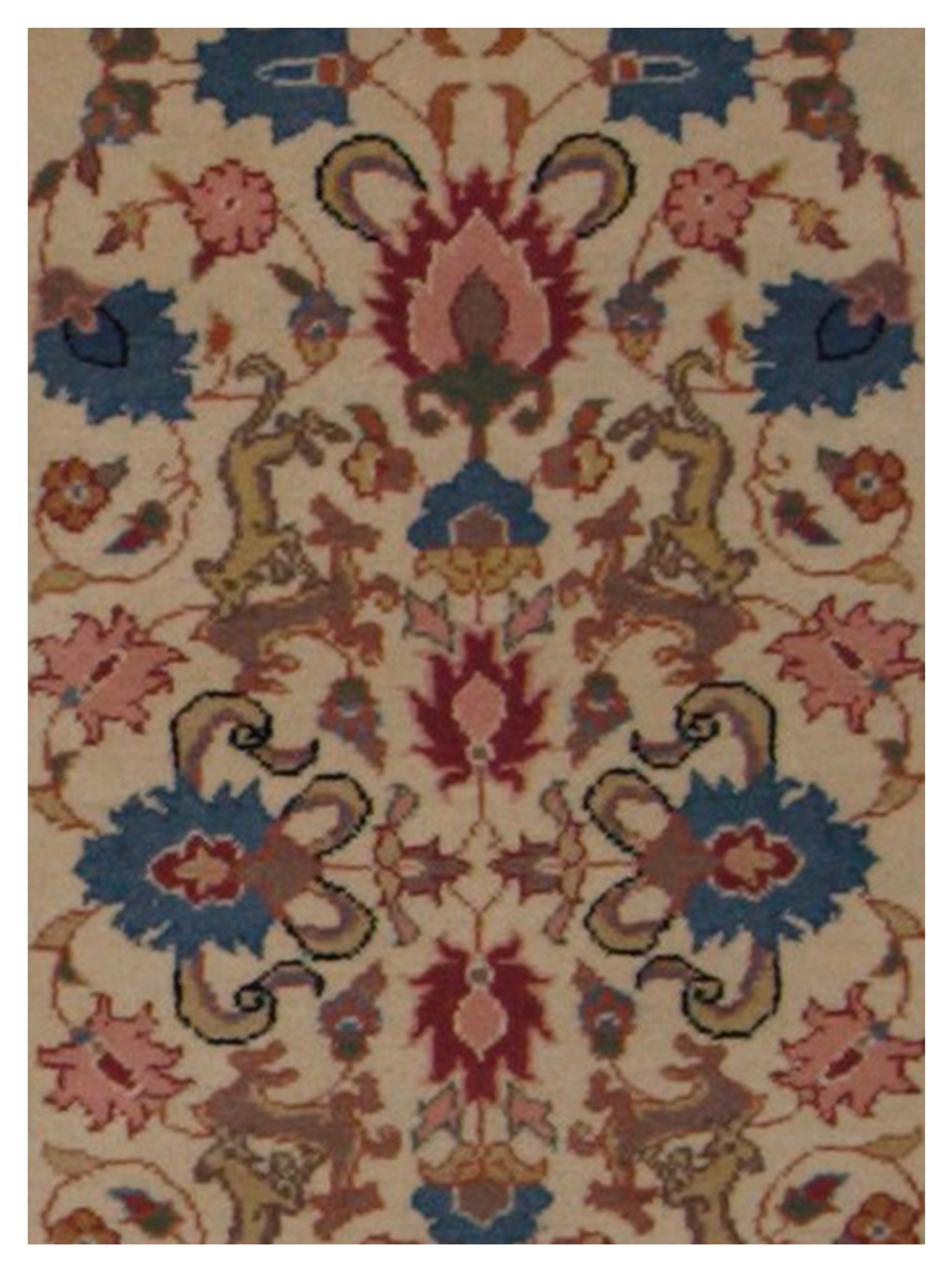 Bucharest Hand Knotted Beige 2.6x10 - Image 4 of 5