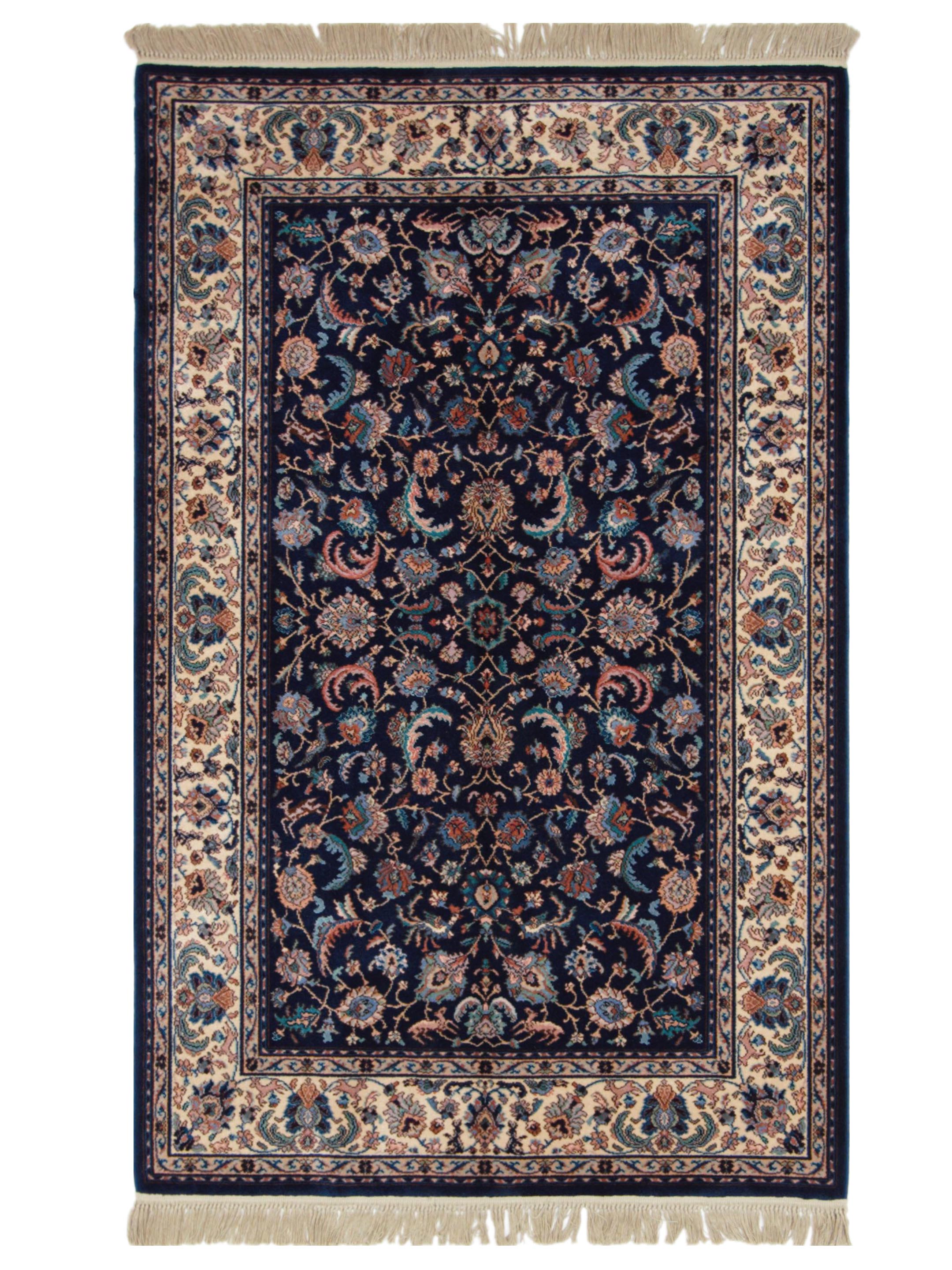 Tabriz Hand Knotted Navy 6x9