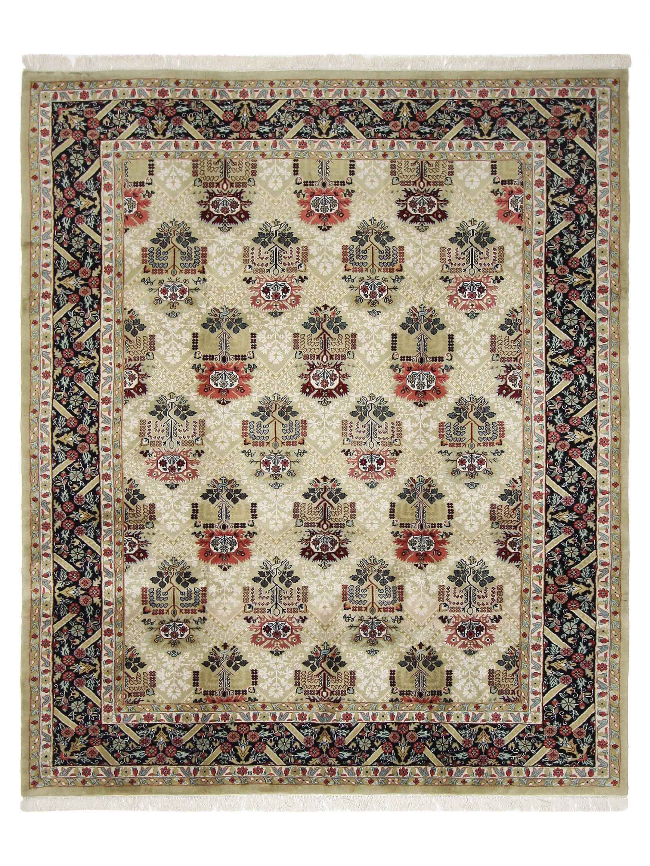 Maharaja Hand Knotted Beige 9x12