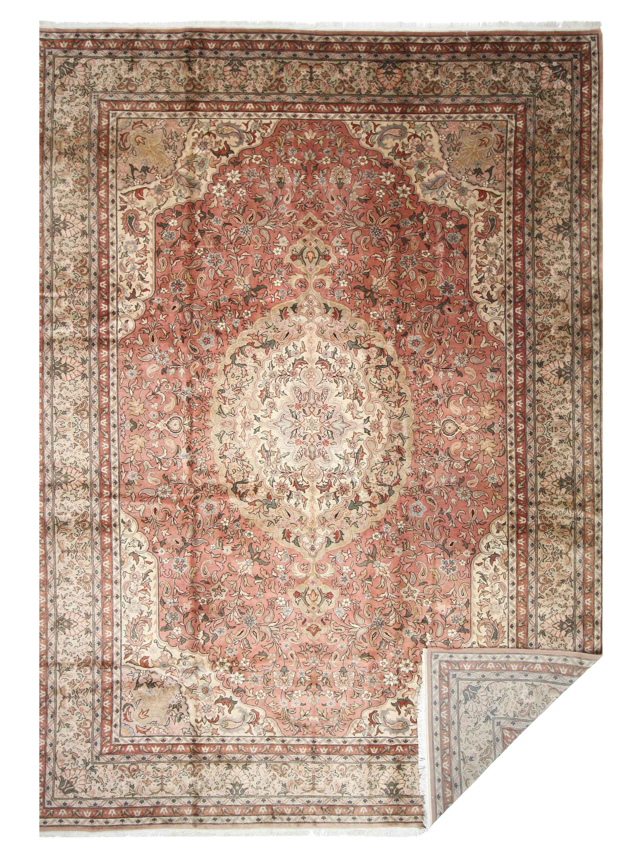 Classic Hand Knotted Samen 13x18 - Image 5 of 5