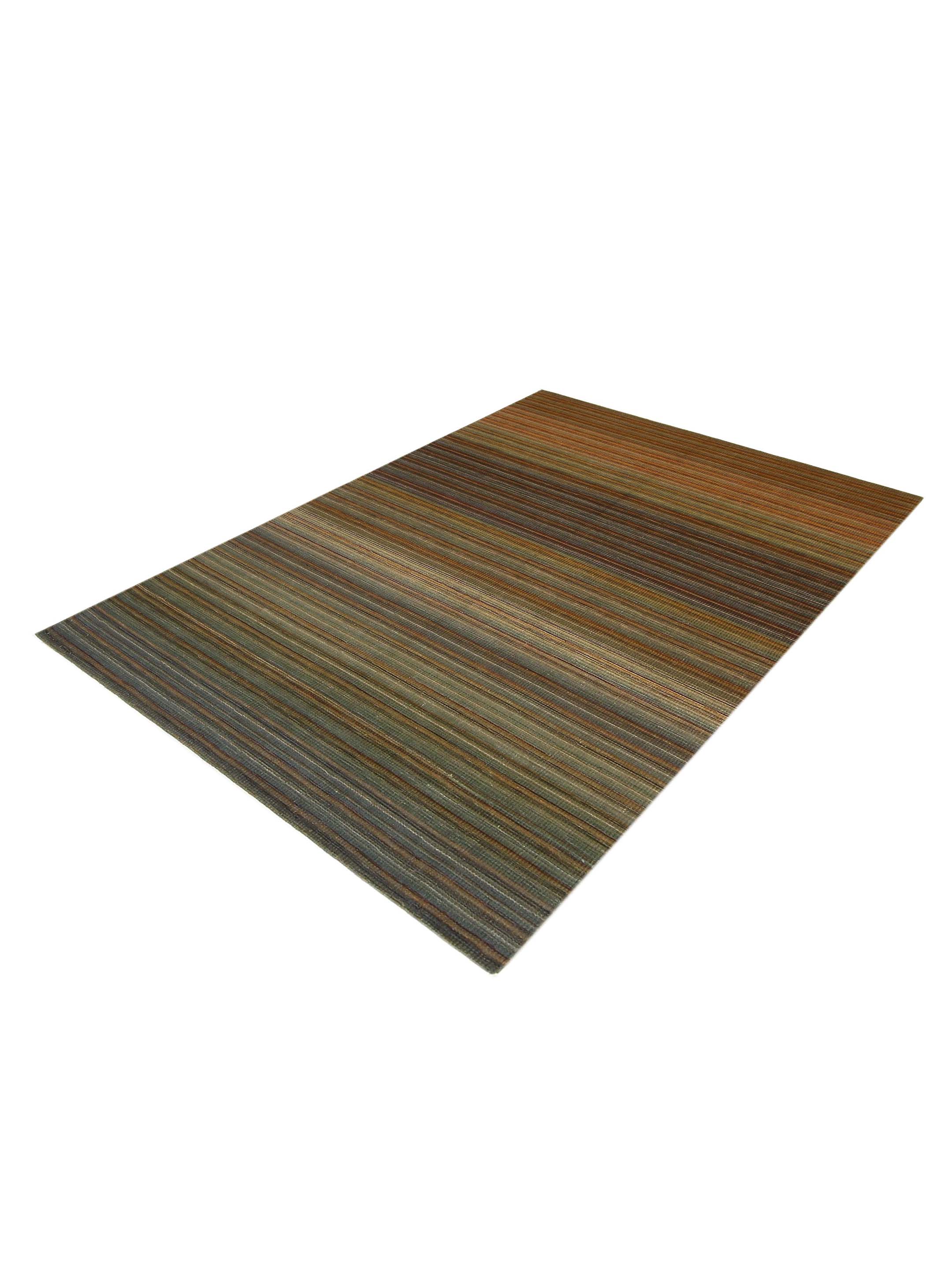 Corduroy Hand Knotted Green 6x9 - Image 5 of 6