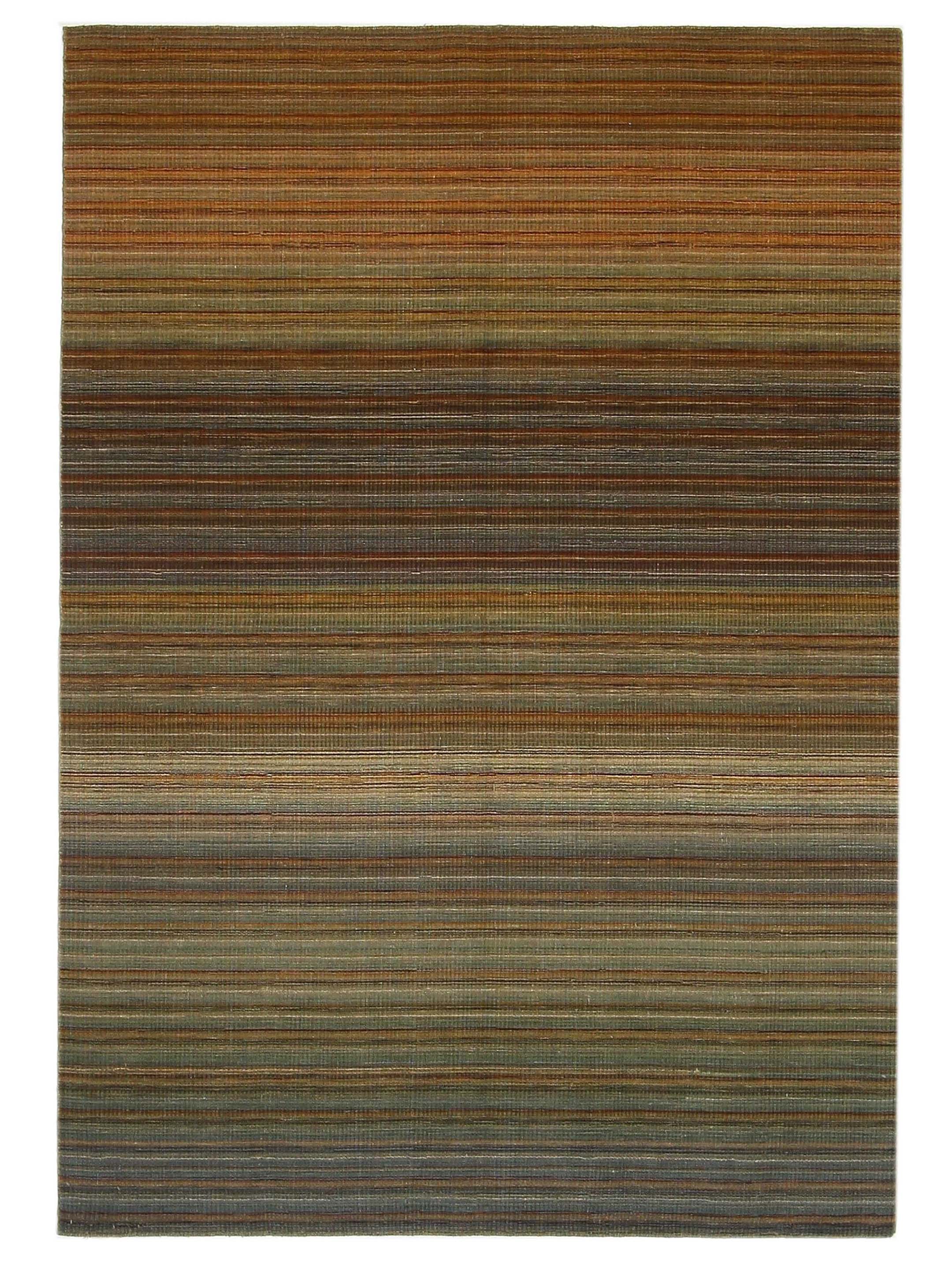 Corduroy Hand Knotted Green 6x9