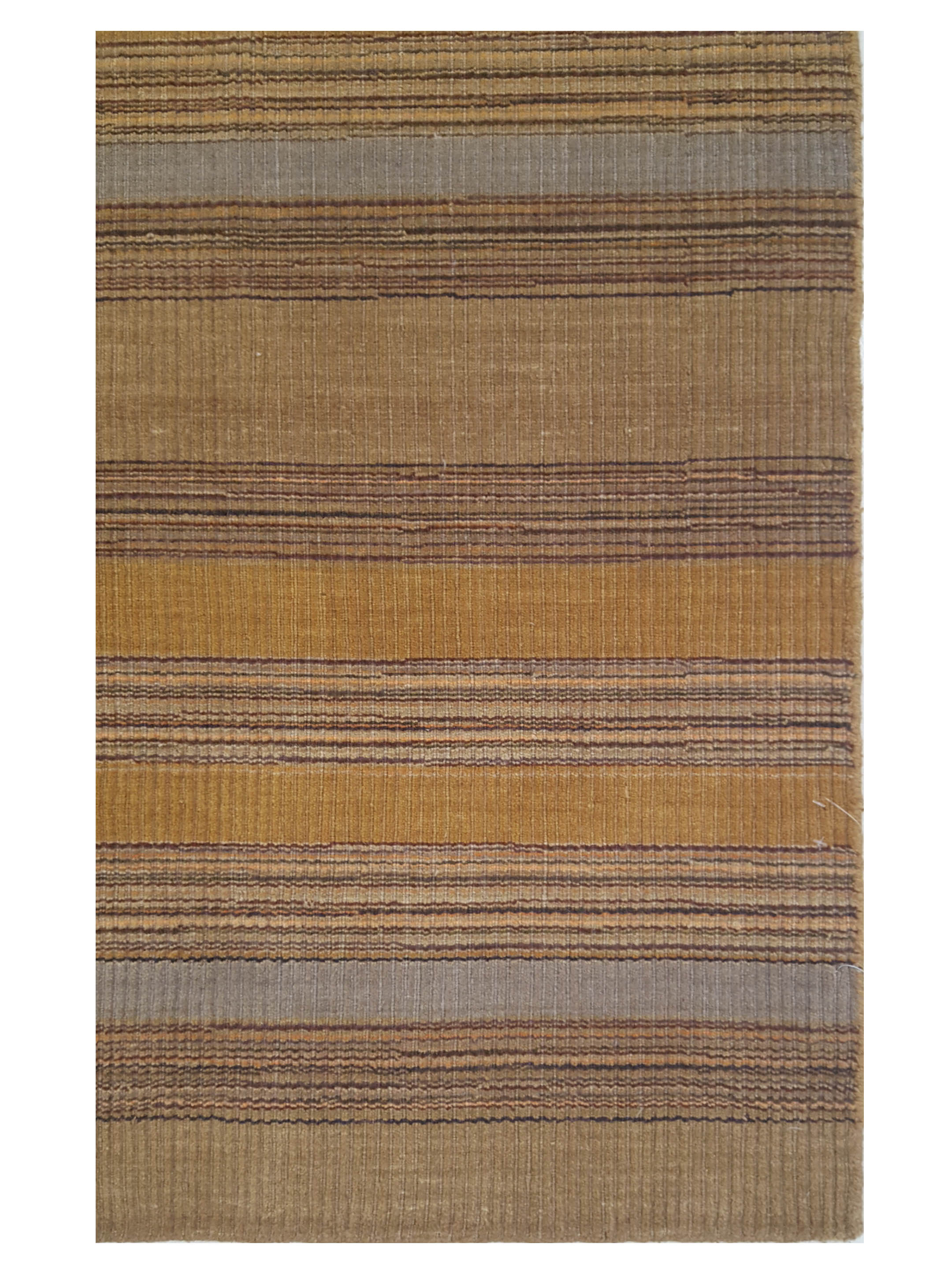 Corduroy Hand Knotted Sand 6x9 - Image 3 of 5