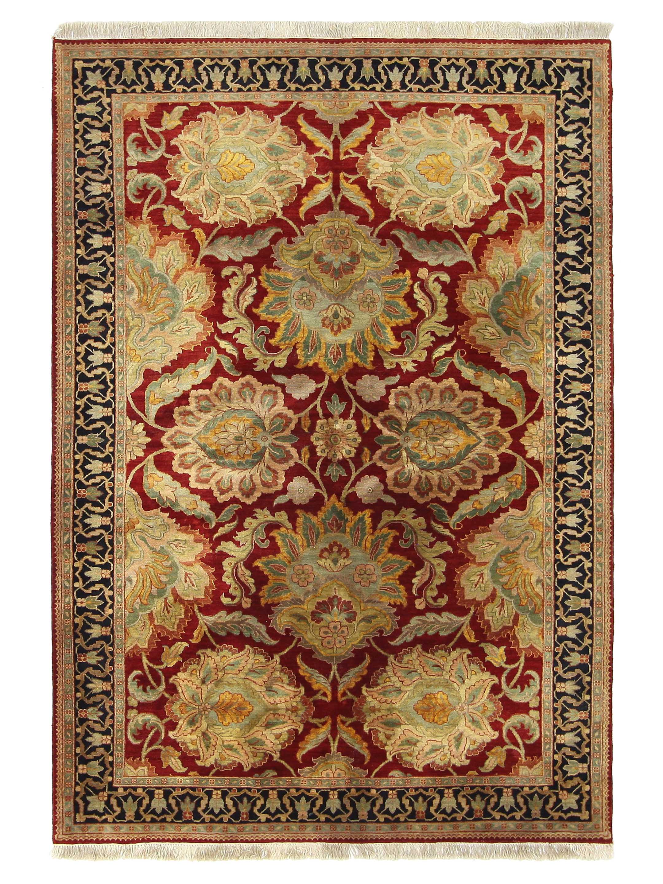 Agra Hand Knotted Red 6x9