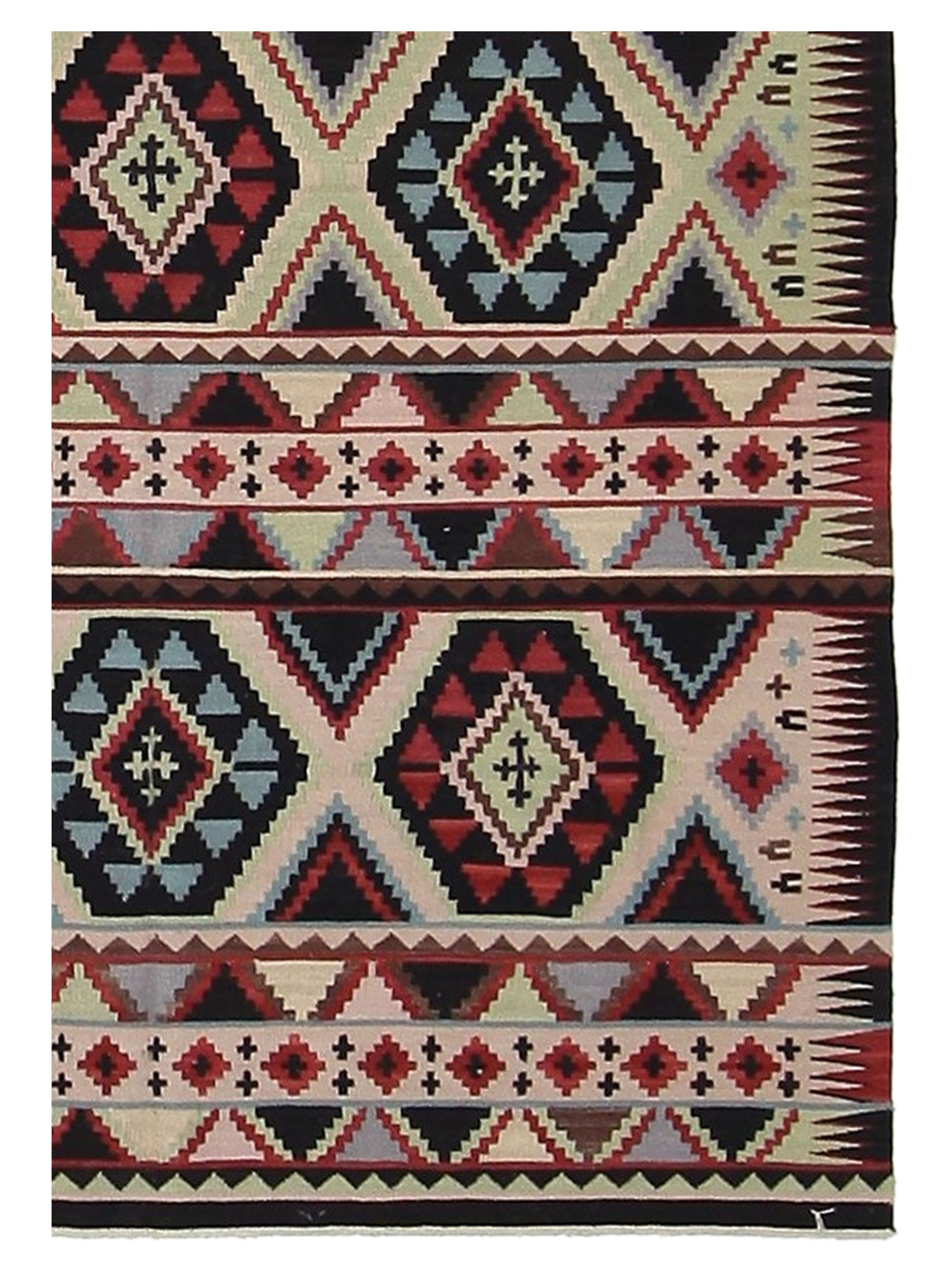 Kilim Hand Woven Multi 6x9 - Image 3 of 5