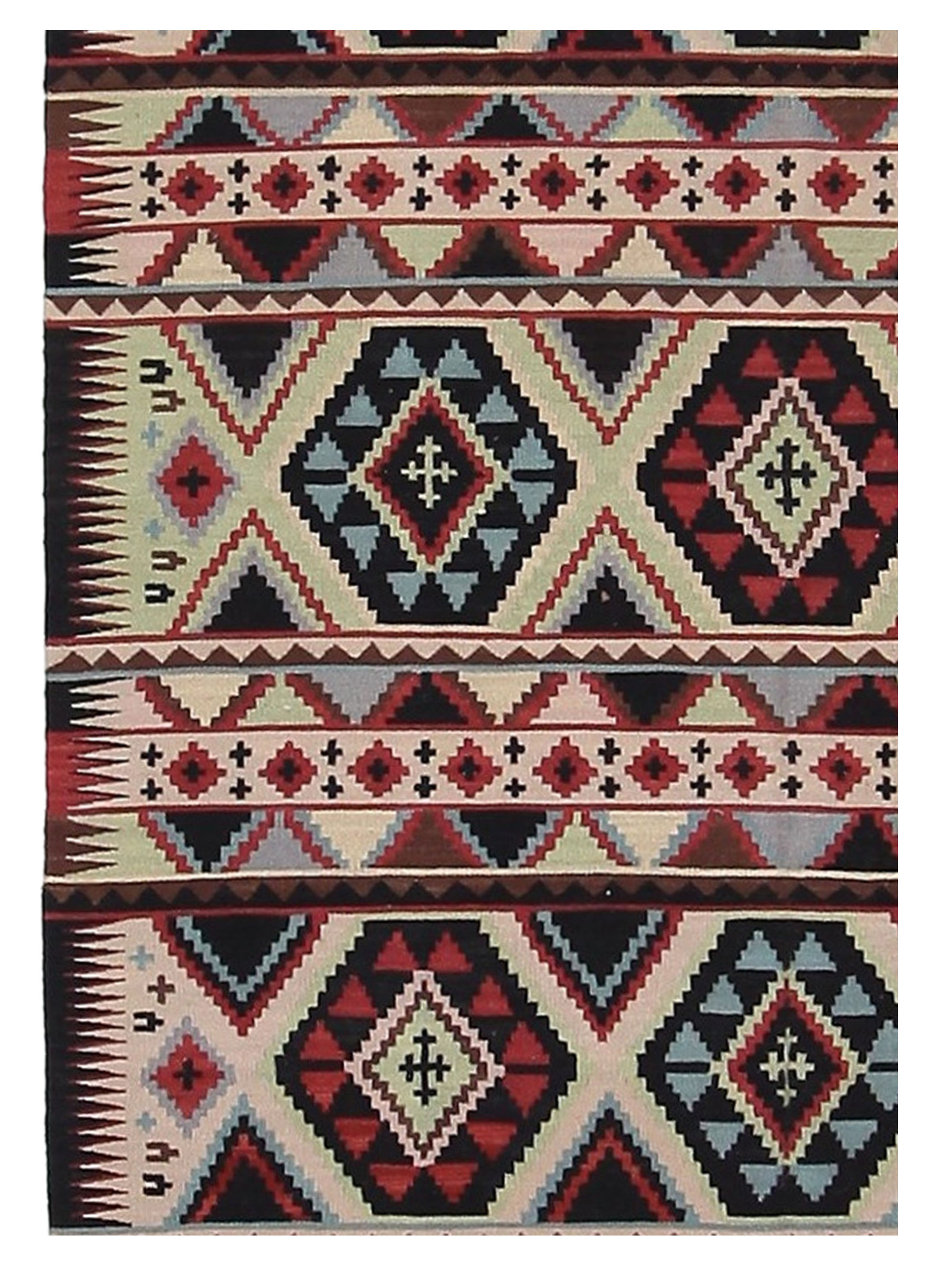 Kilim Hand Woven Multi 6x9 - Image 4 of 5