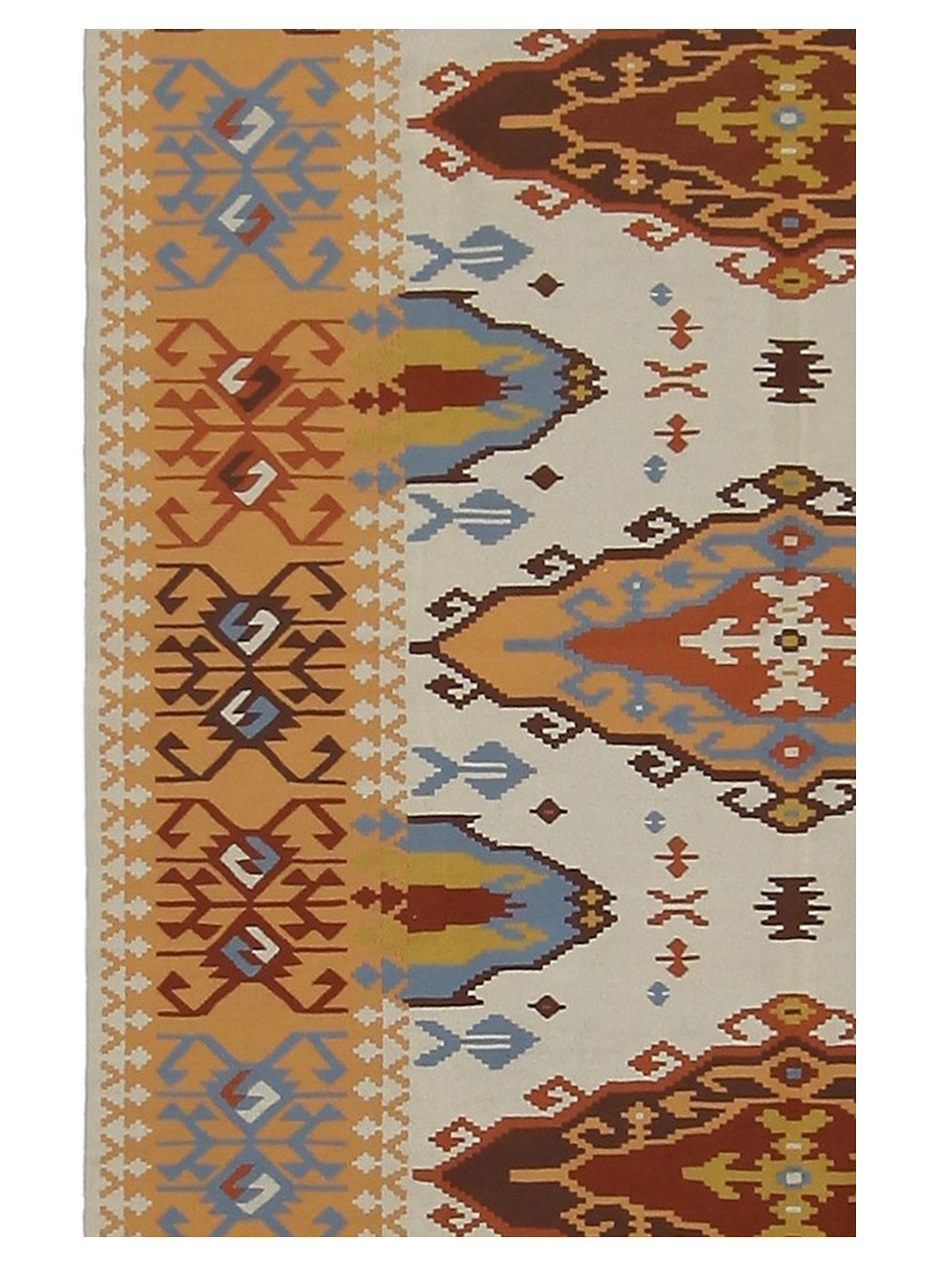 Kilim Hand Woven Multi 7x10 - Image 4 of 5
