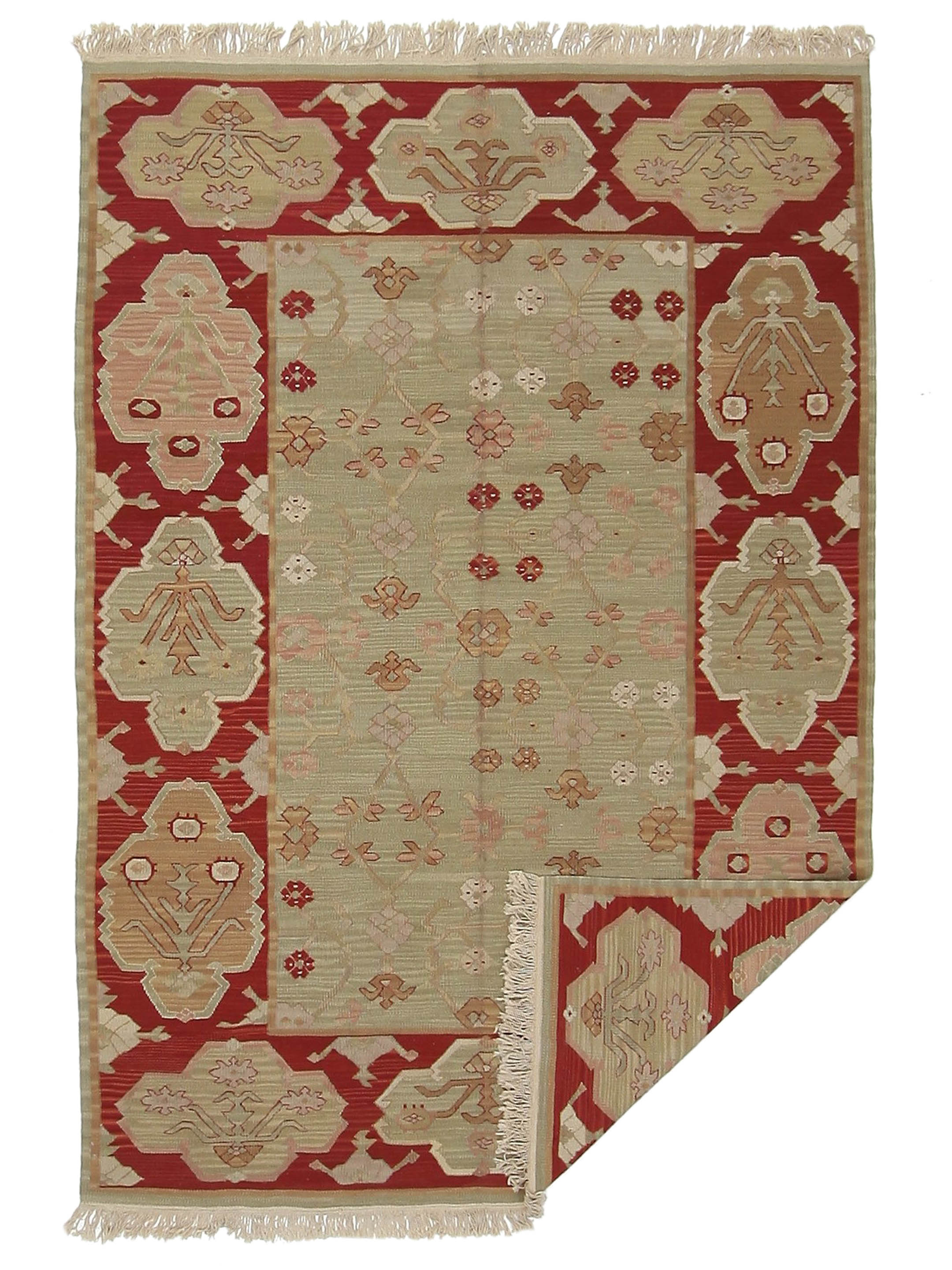 Kilim Hand Woven Multi 6x9 - Image 5 of 6