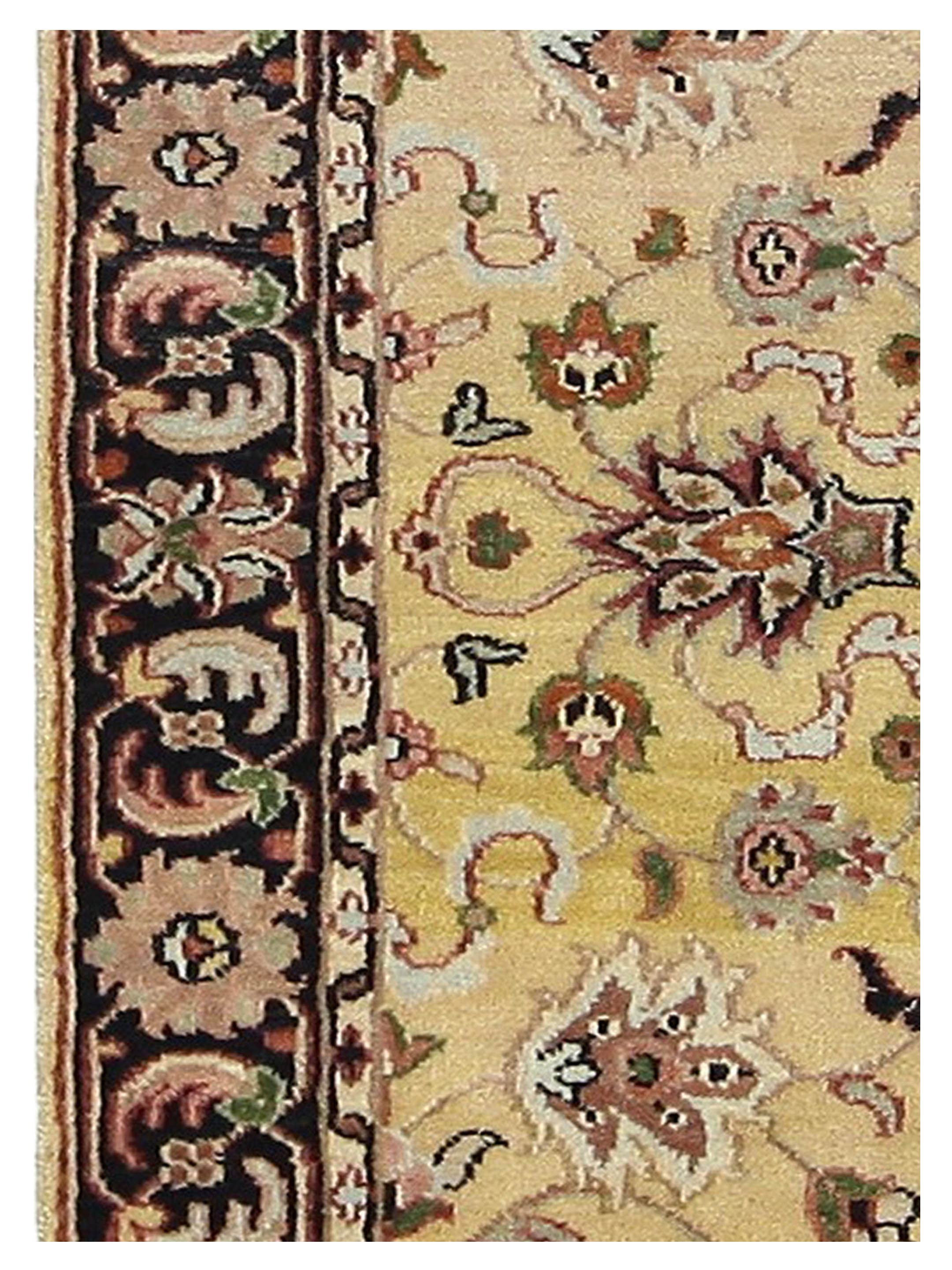 Agra Hand Knotted Gold 4x6 - Image 4 of 5