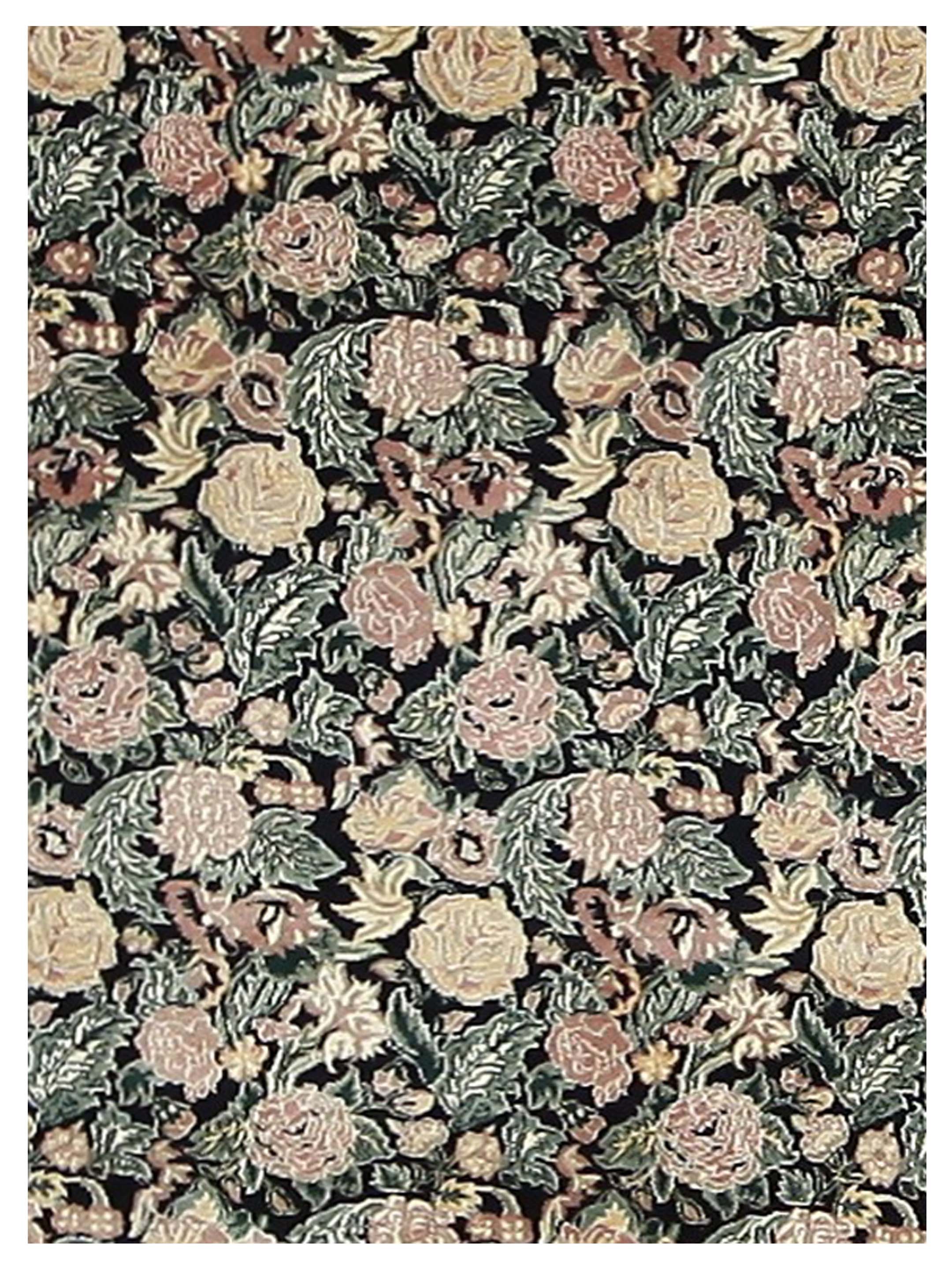 Classic Hand Knotted Black 8x10 - Image 4 of 5