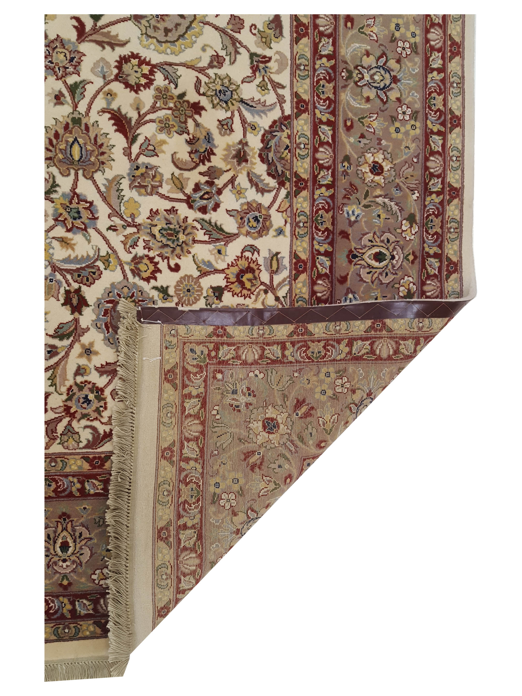 Classic Hand Knotted Ivory 8x10 - Image 5 of 5