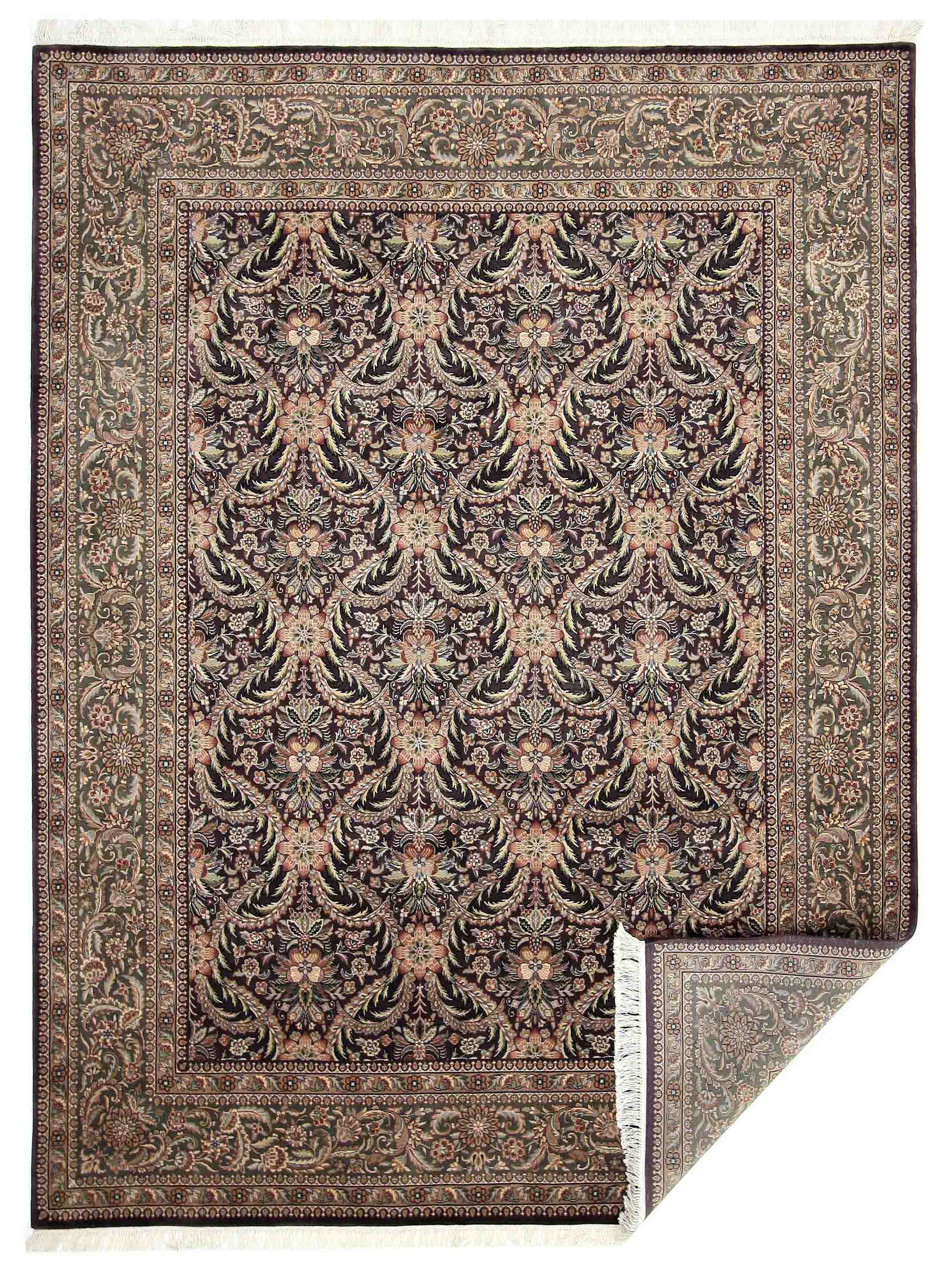 Classic Hand Knotted Black 8x10 - Image 2 of 5