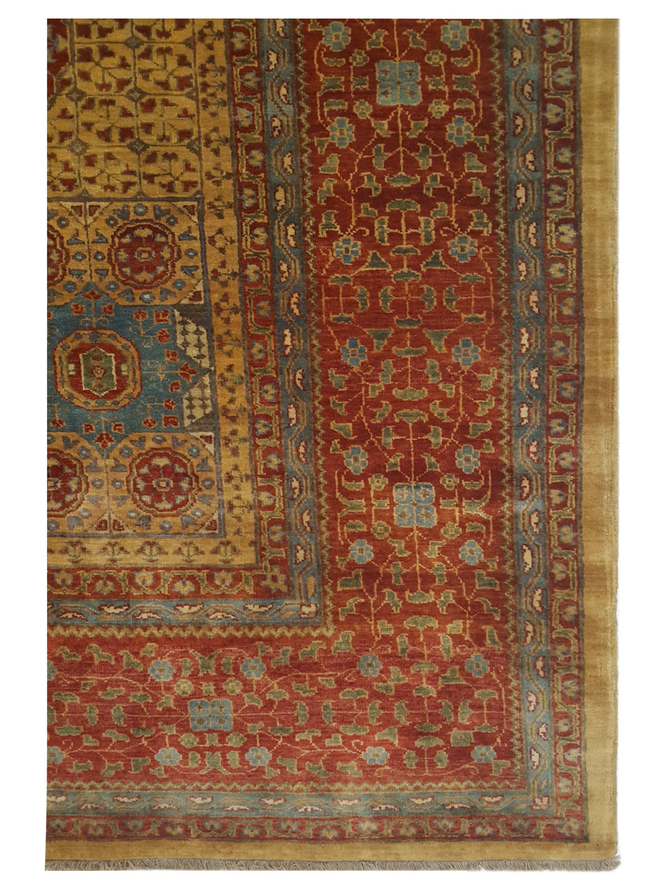 Mamluk Hand Knotted Dk.Gold 8x10 - Image 3 of 5