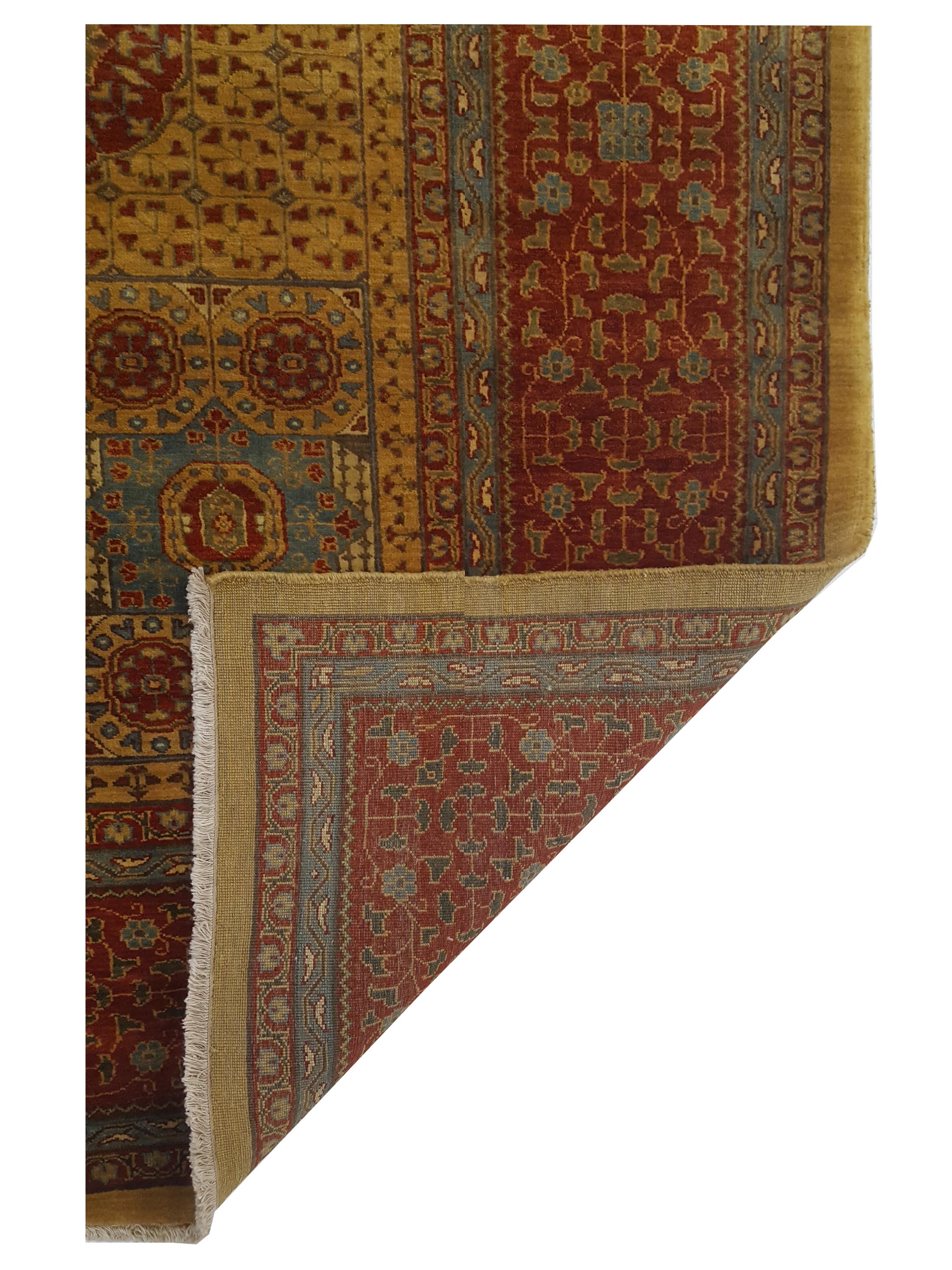 Mamluk Hand Knotted Dk.Gold 8x10 - Image 5 of 5