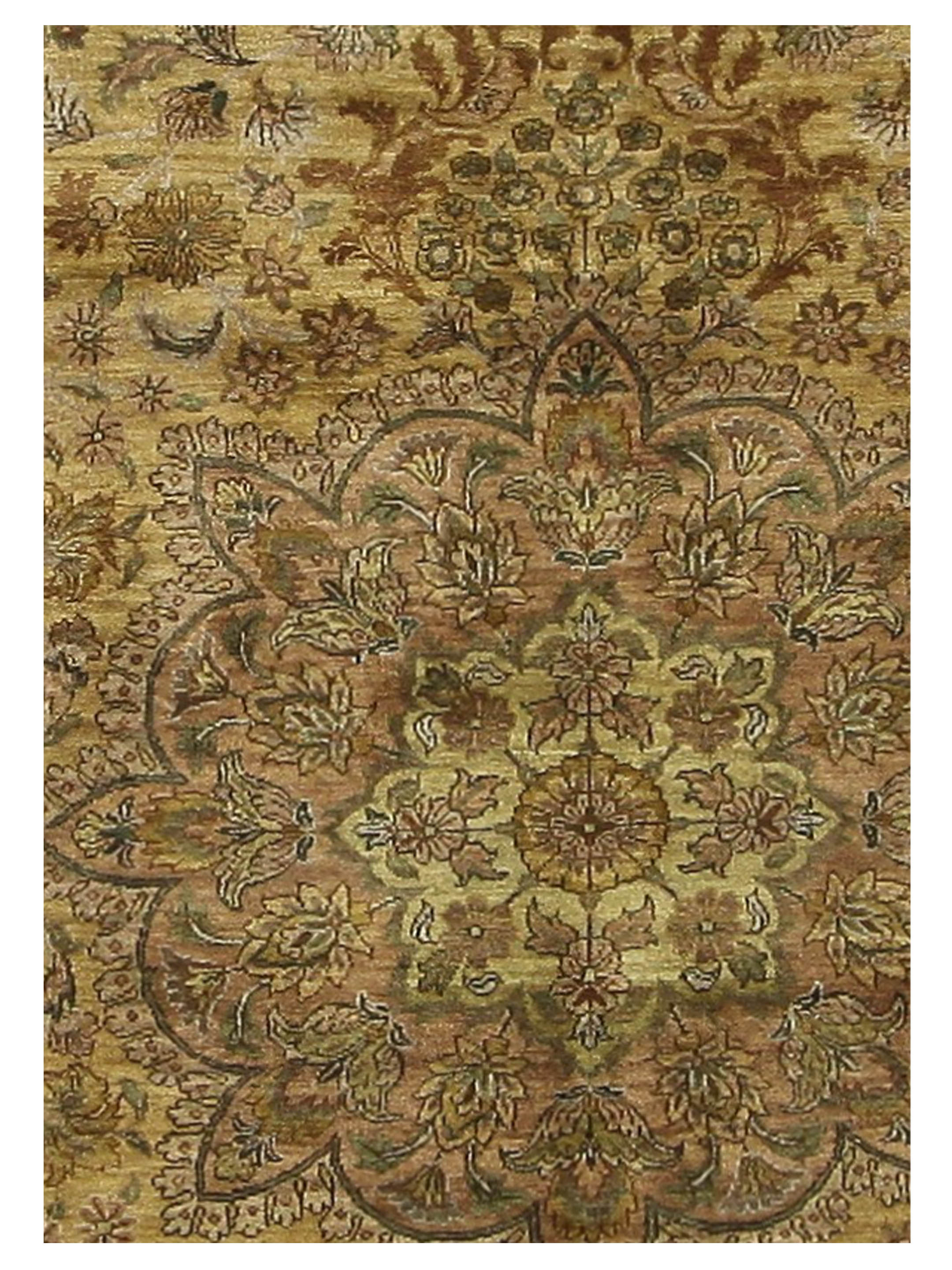 Maharaja Hand Knotted Gold 8x10 - Image 3 of 5