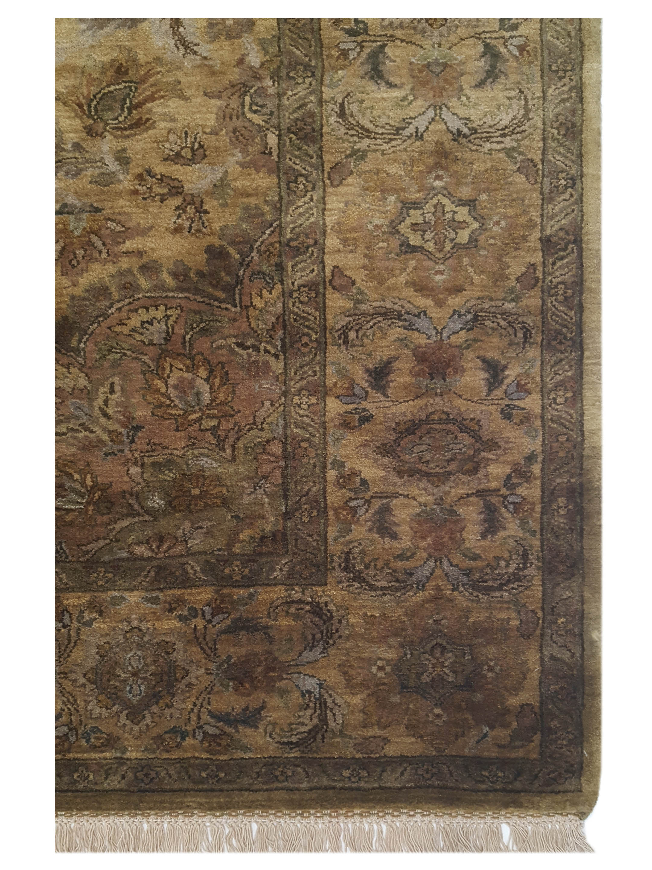 Maharaja Hand Knotted Gold 8x10 - Image 4 of 5