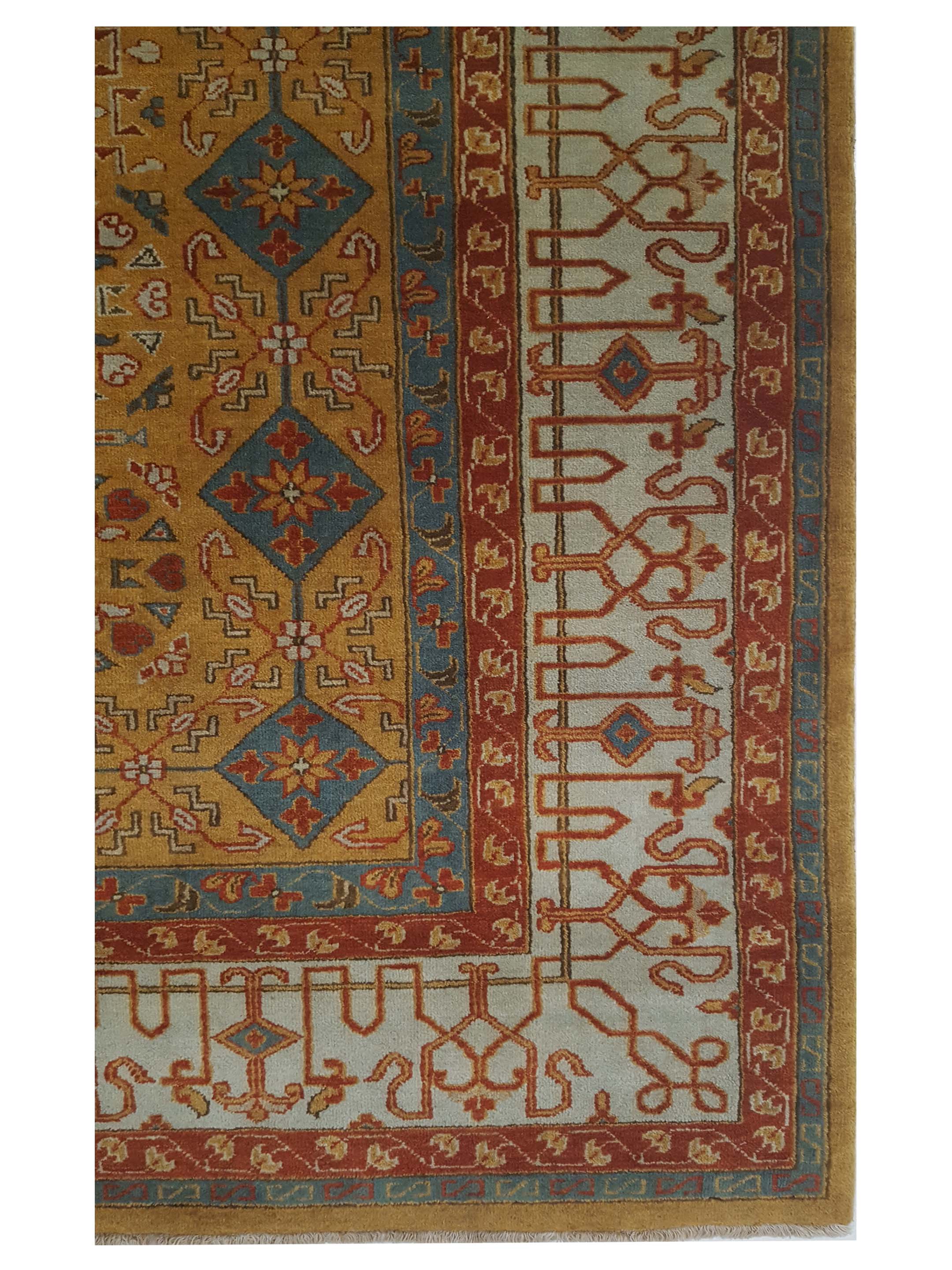 Mamluk Hand Knotted Khaki 8x10 - Image 3 of 5