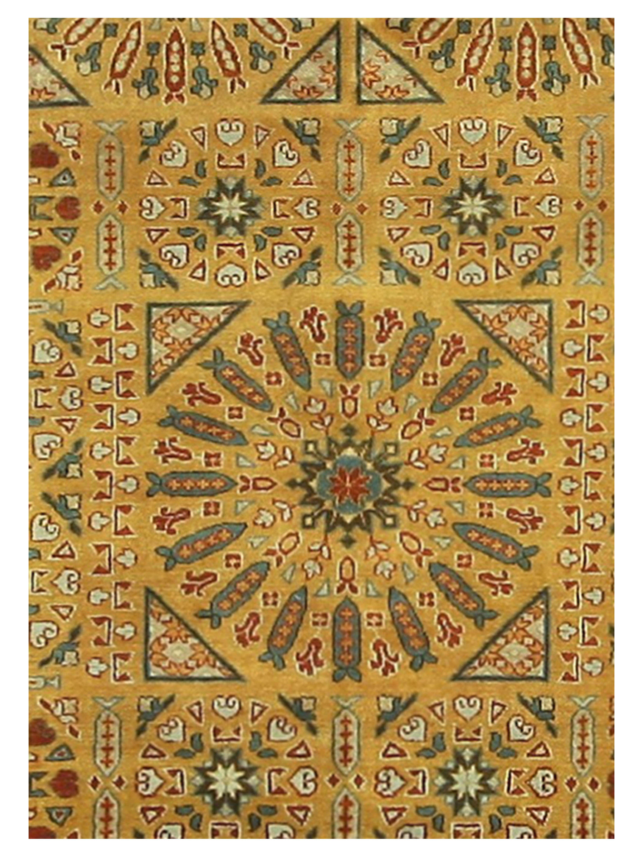 Mamluk Hand Knotted Khaki 8x10 - Image 4 of 5