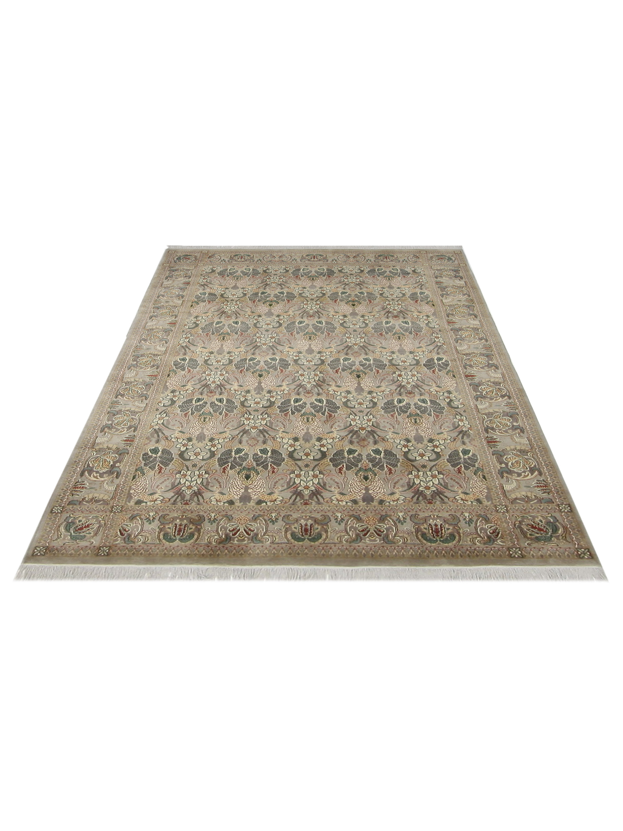 Maharaja Hand Knotted Beige 6x9 - Image 2 of 5
