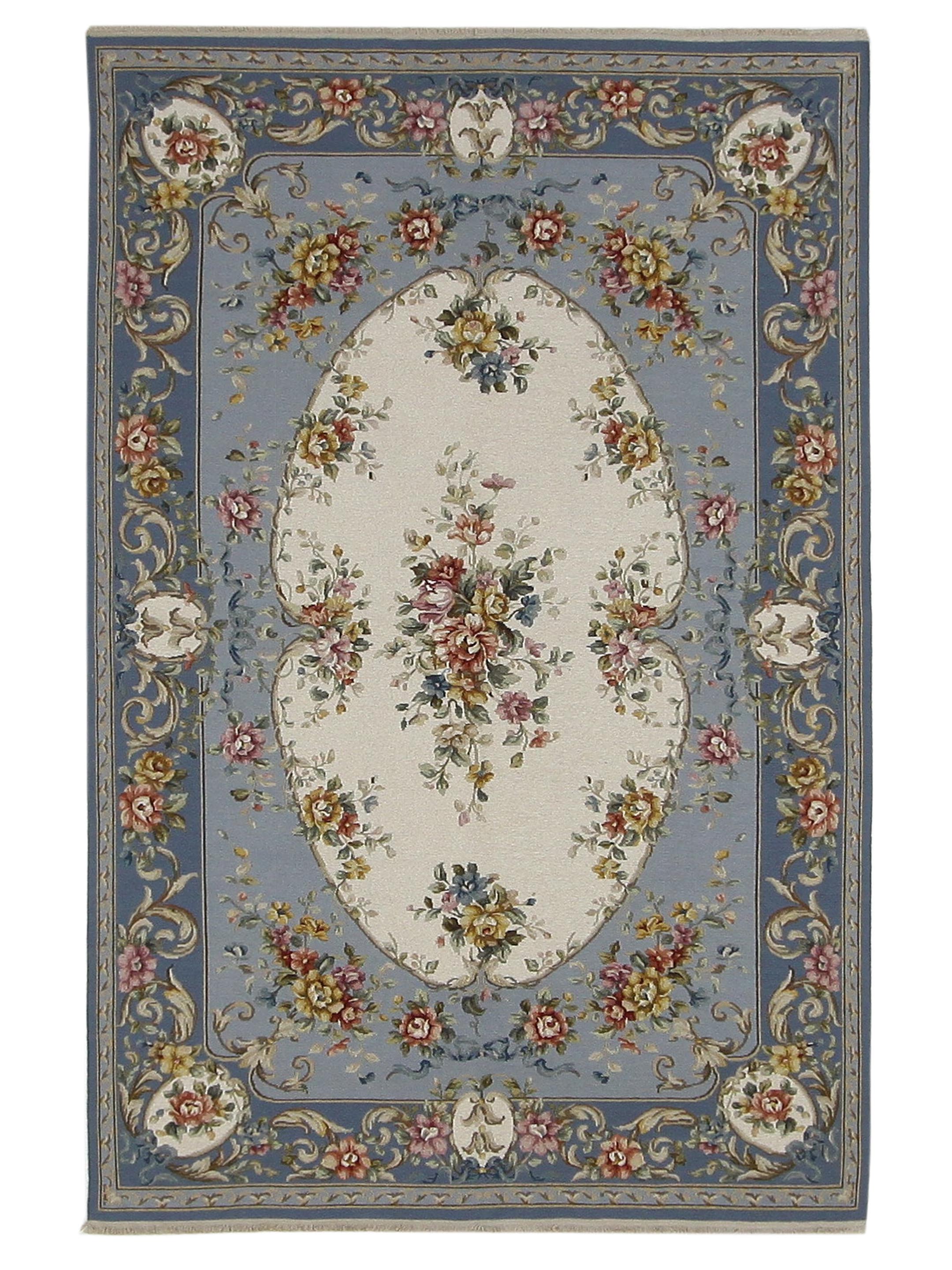 Summak Hand Knotted Ivory 6x9