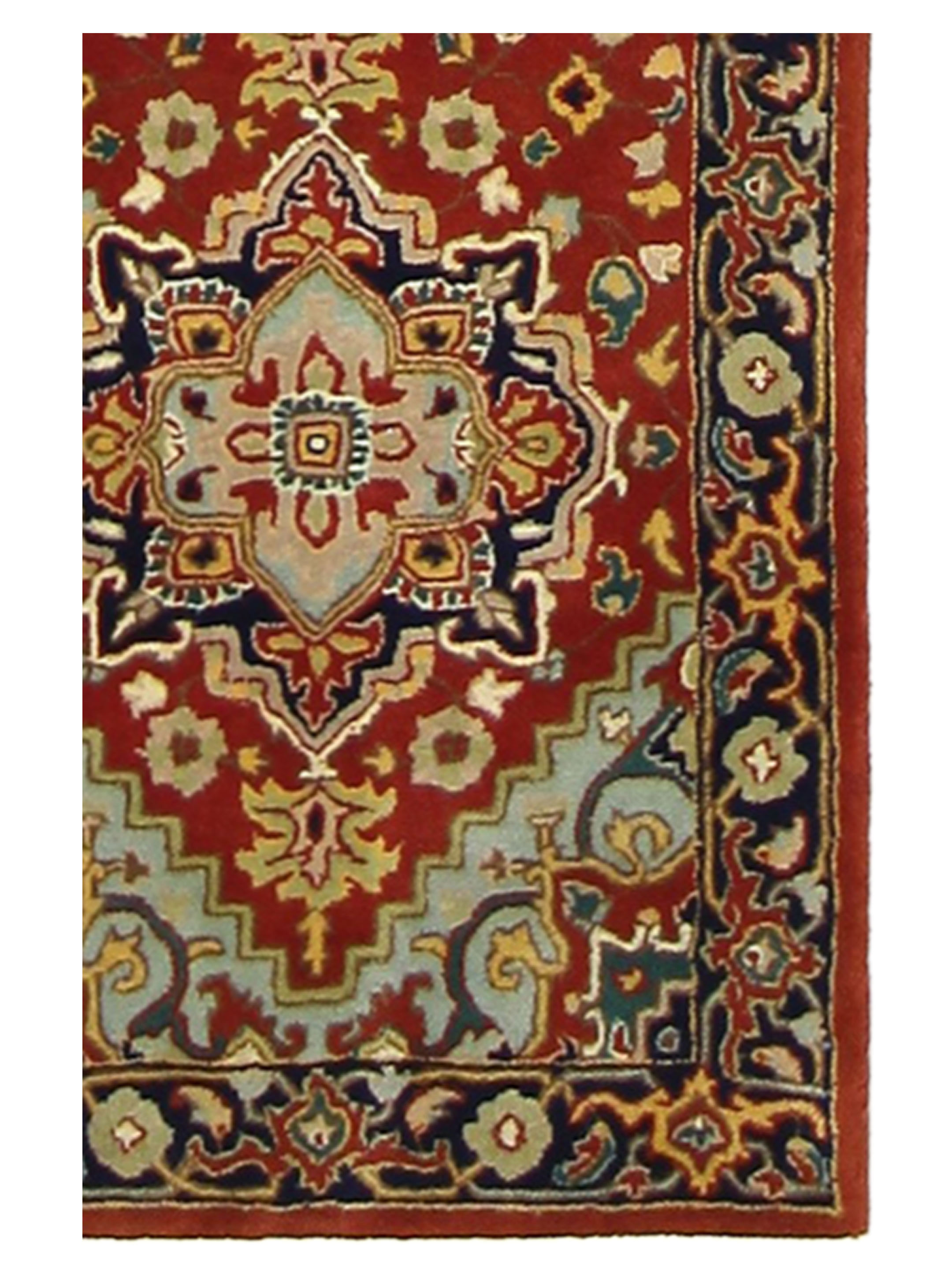 Tufted Hand Tufted Red 2.6x12 - Image 3 of 4