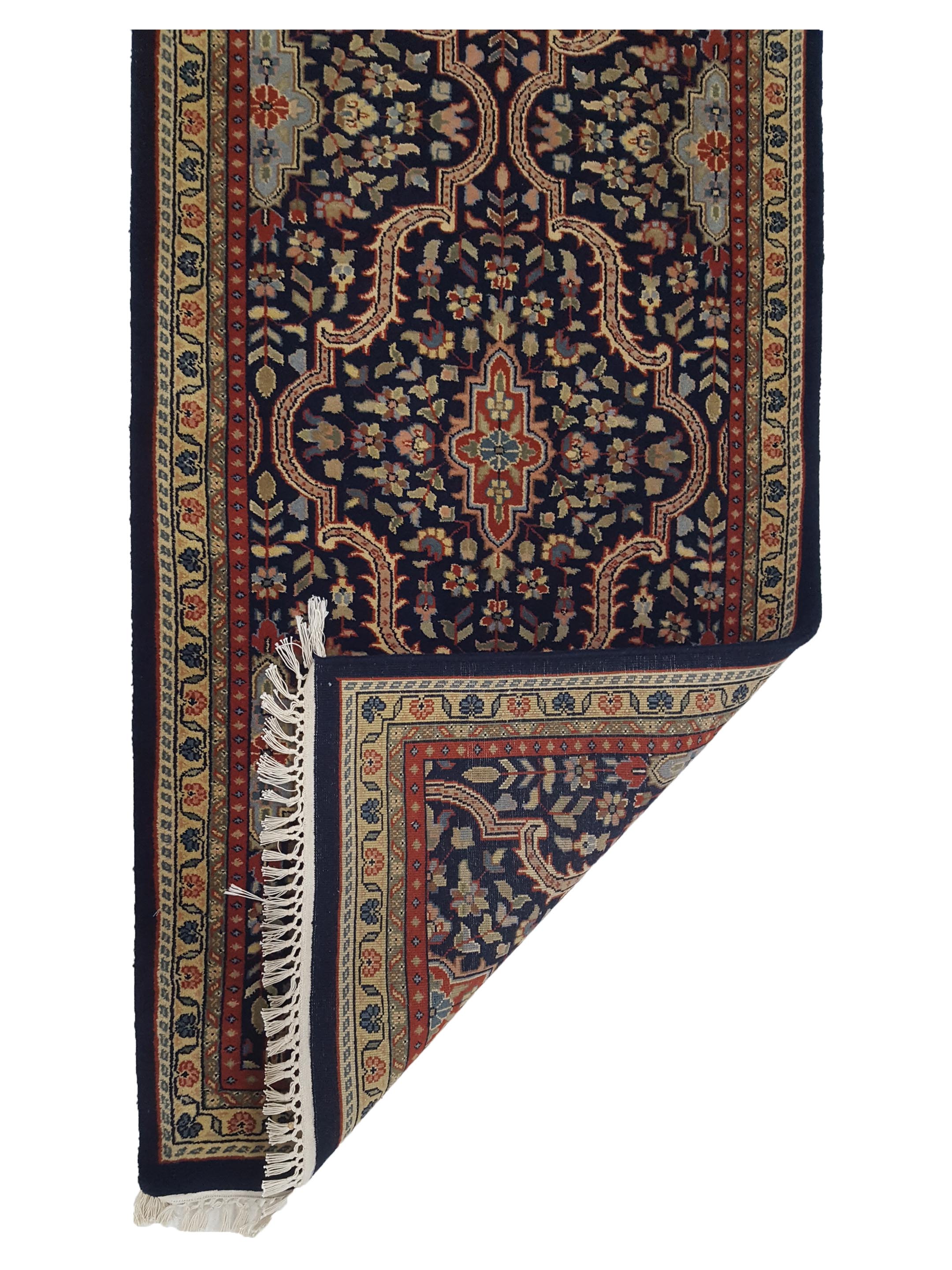 Classic Hand Knotted Navy 2.6x12 - Image 2 of 2