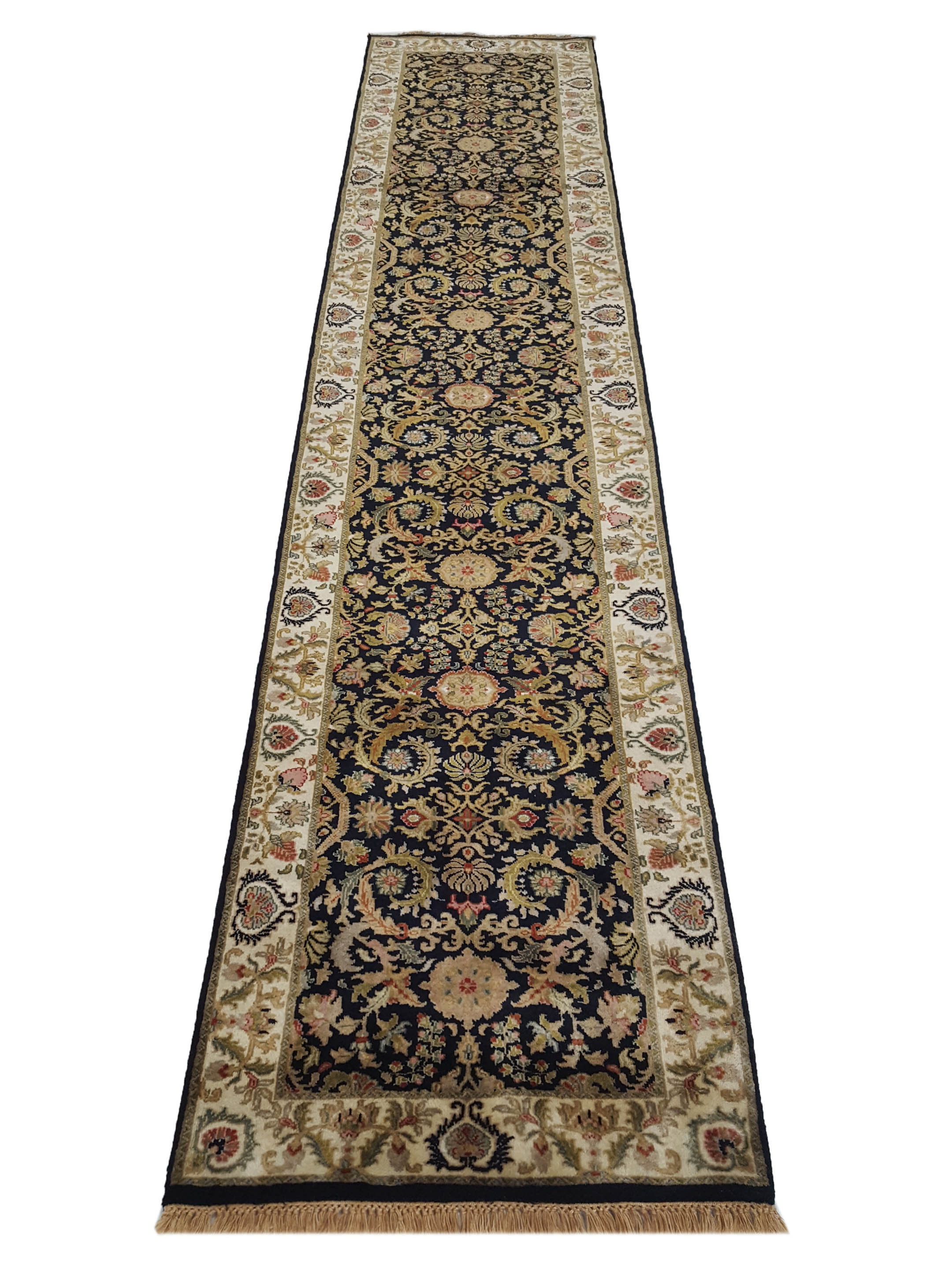 Maharaja Hand Knotted Black 2.6x12 - Image 2 of 6