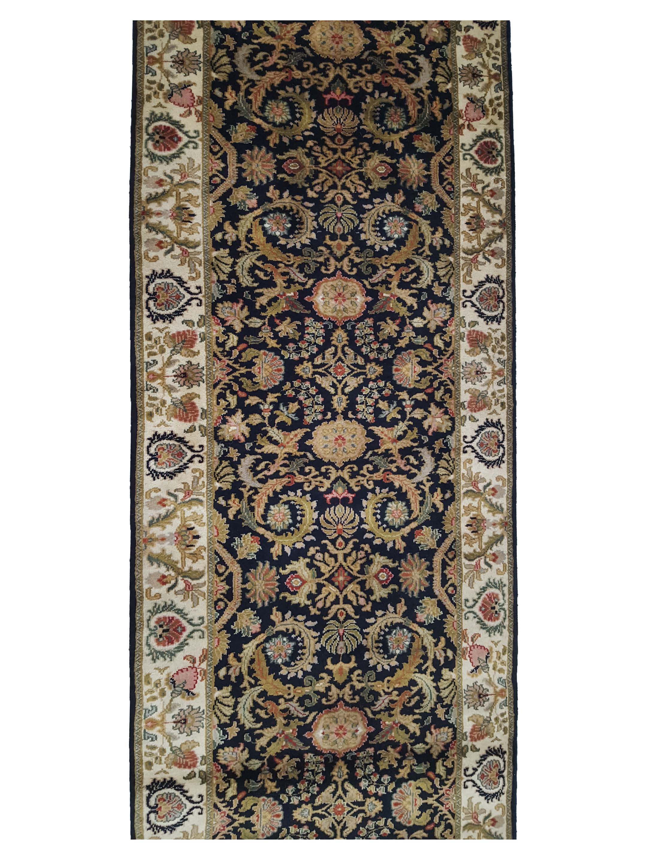Maharaja Hand Knotted Black 2.6x12 - Image 5 of 6