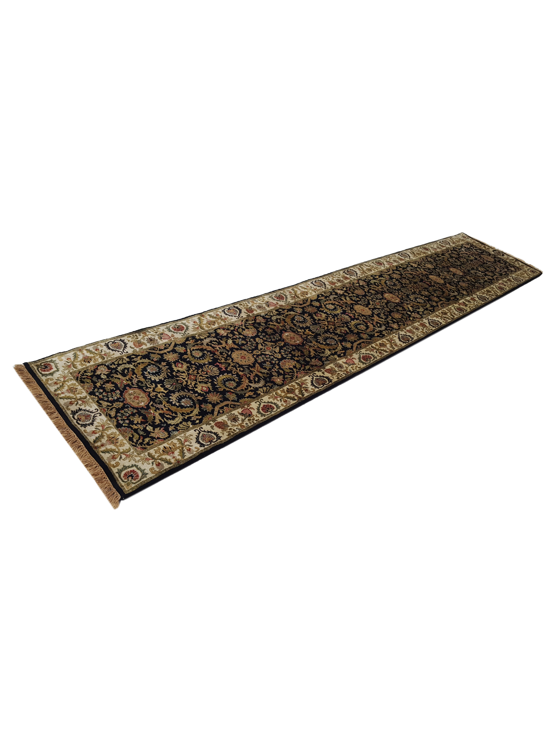 Maharaja Hand Knotted Black 2.6x12 - Image 6 of 6