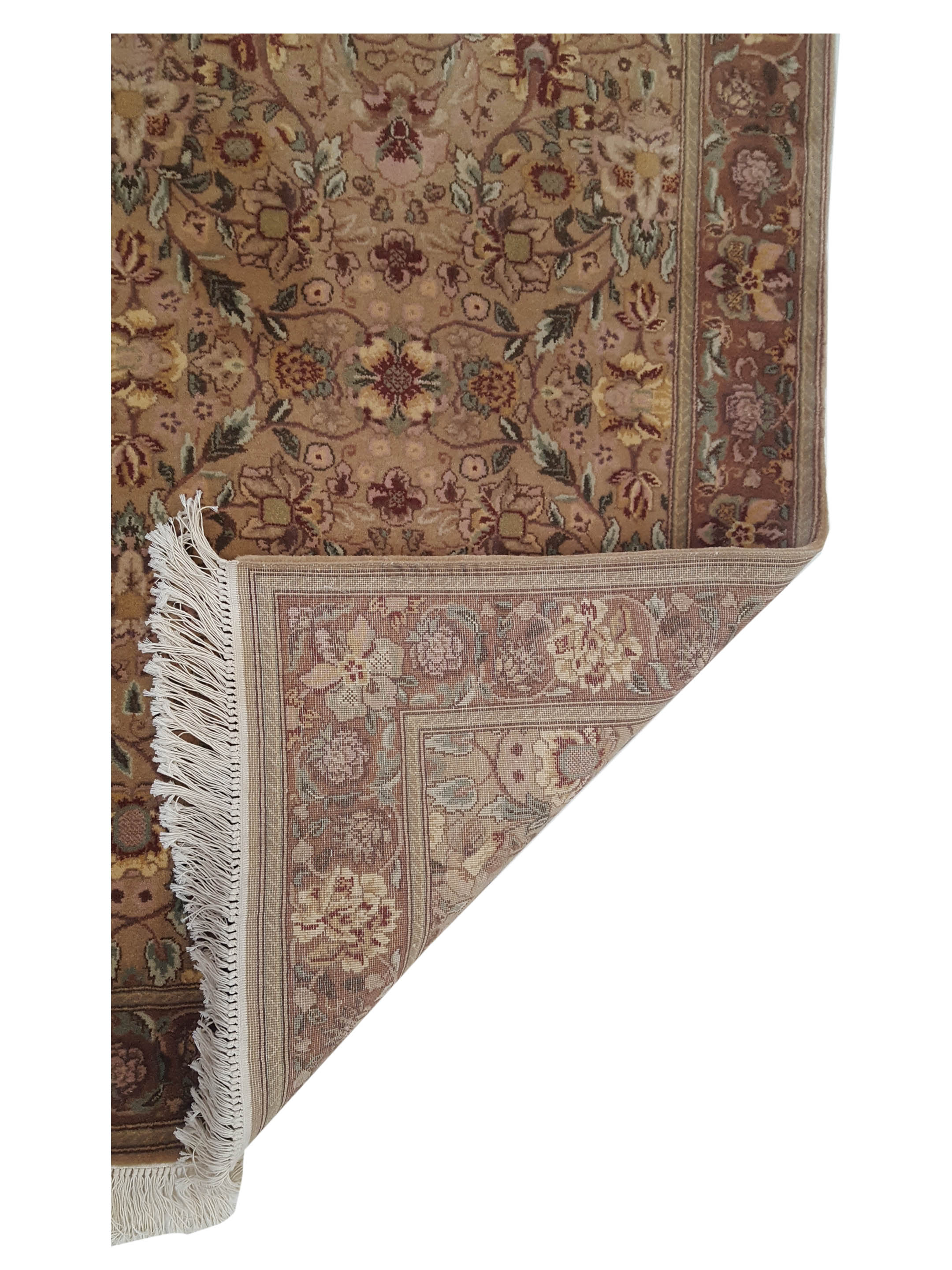 Loom Hand Knotted Lt.Brown 3x5 - Image 2 of 2