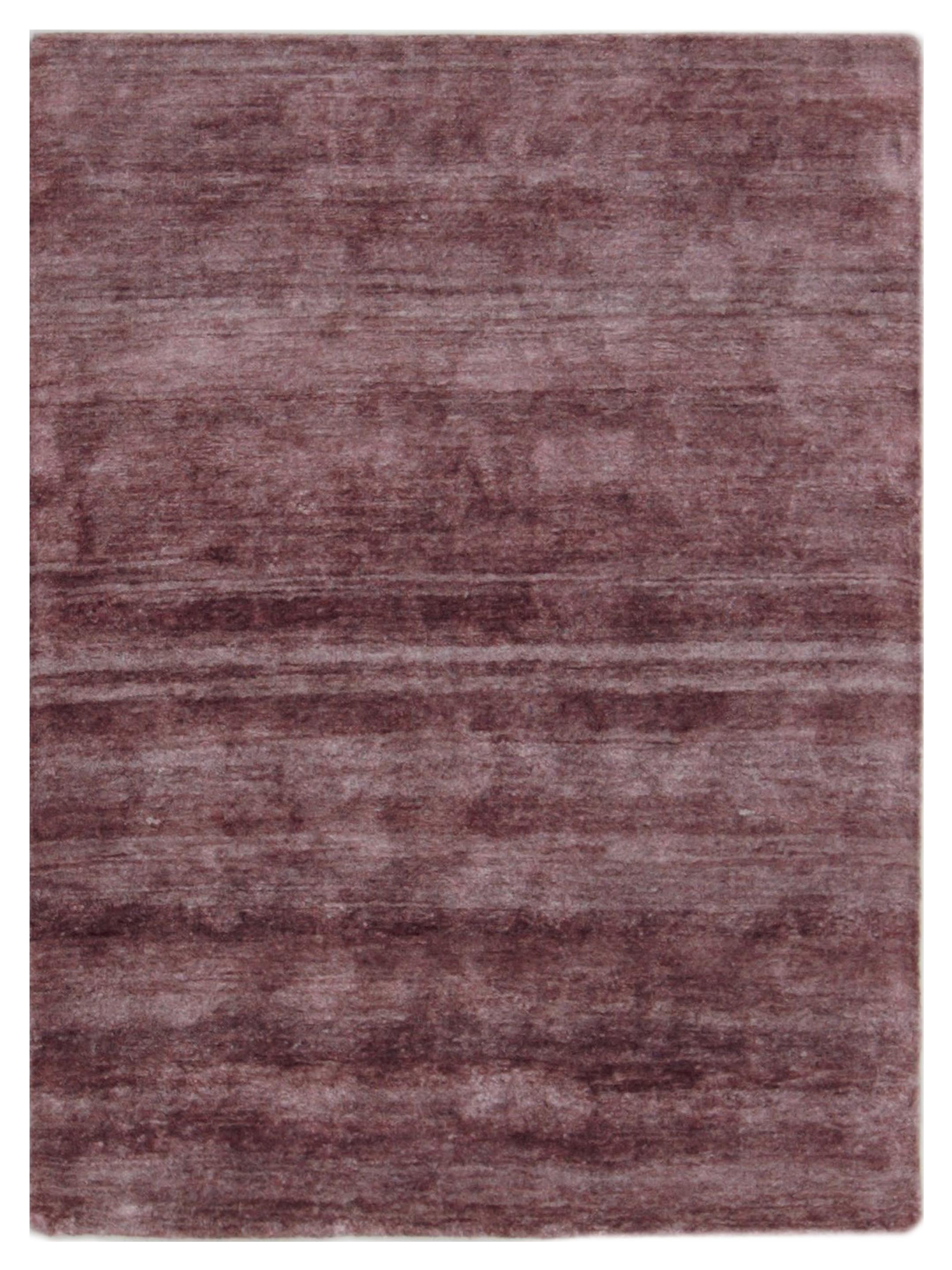 Sari Silk Hand Knotted Purple 4x6