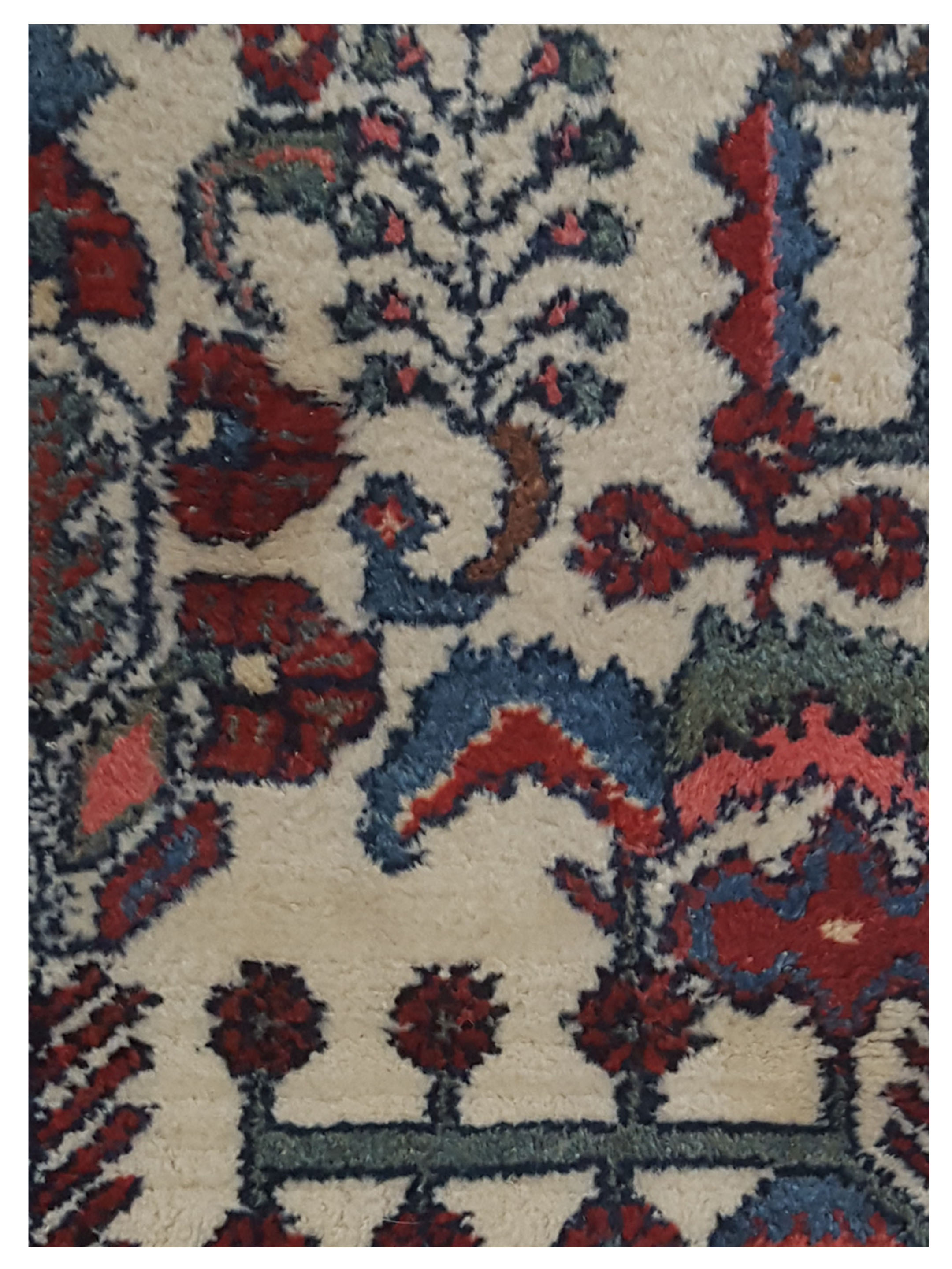 Hamadan Hand Knotted Red 3x6 - Image 3 of 5