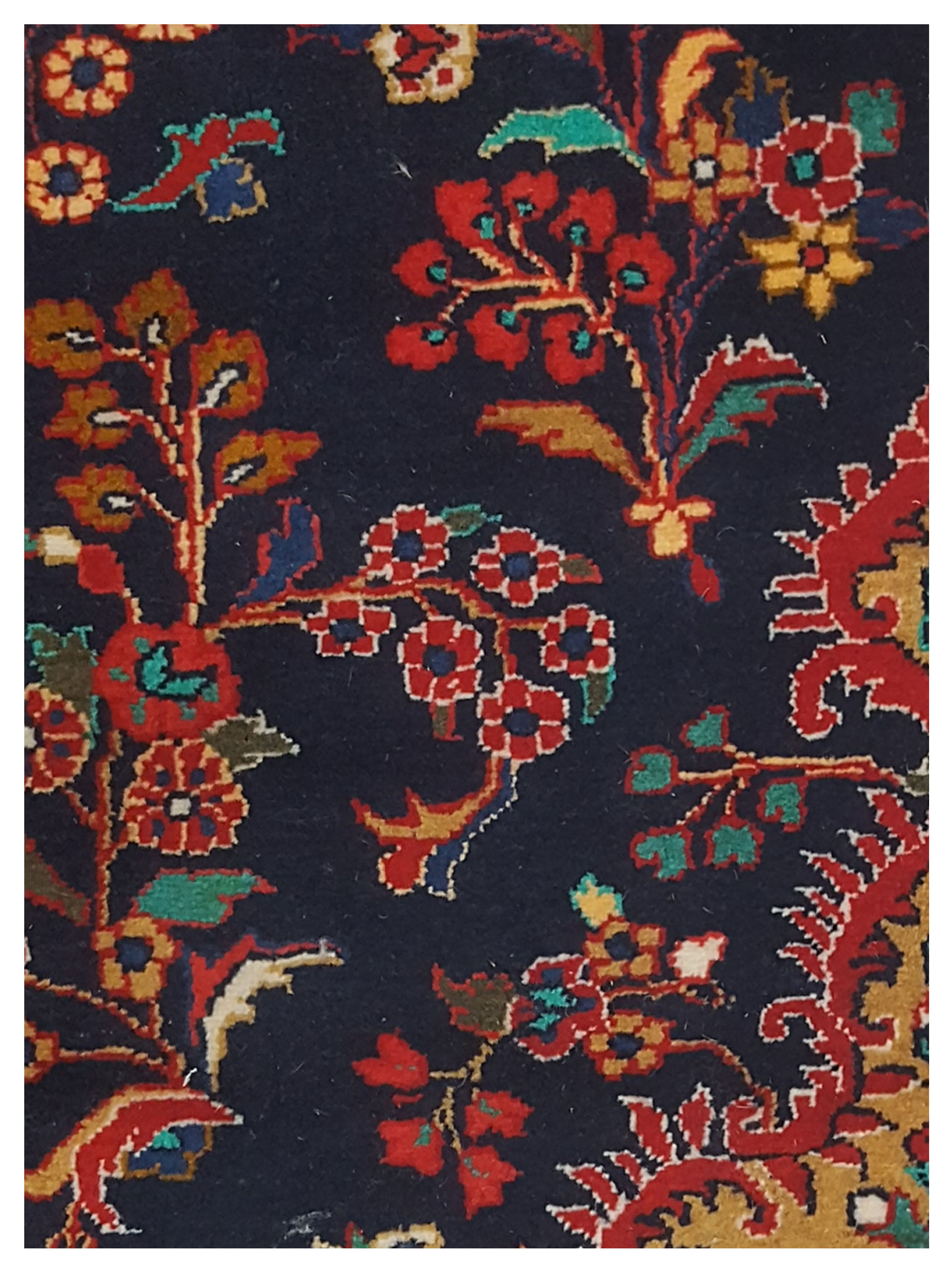 Hamadan Hand Knotted Red 5x16 - Image 3 of 5