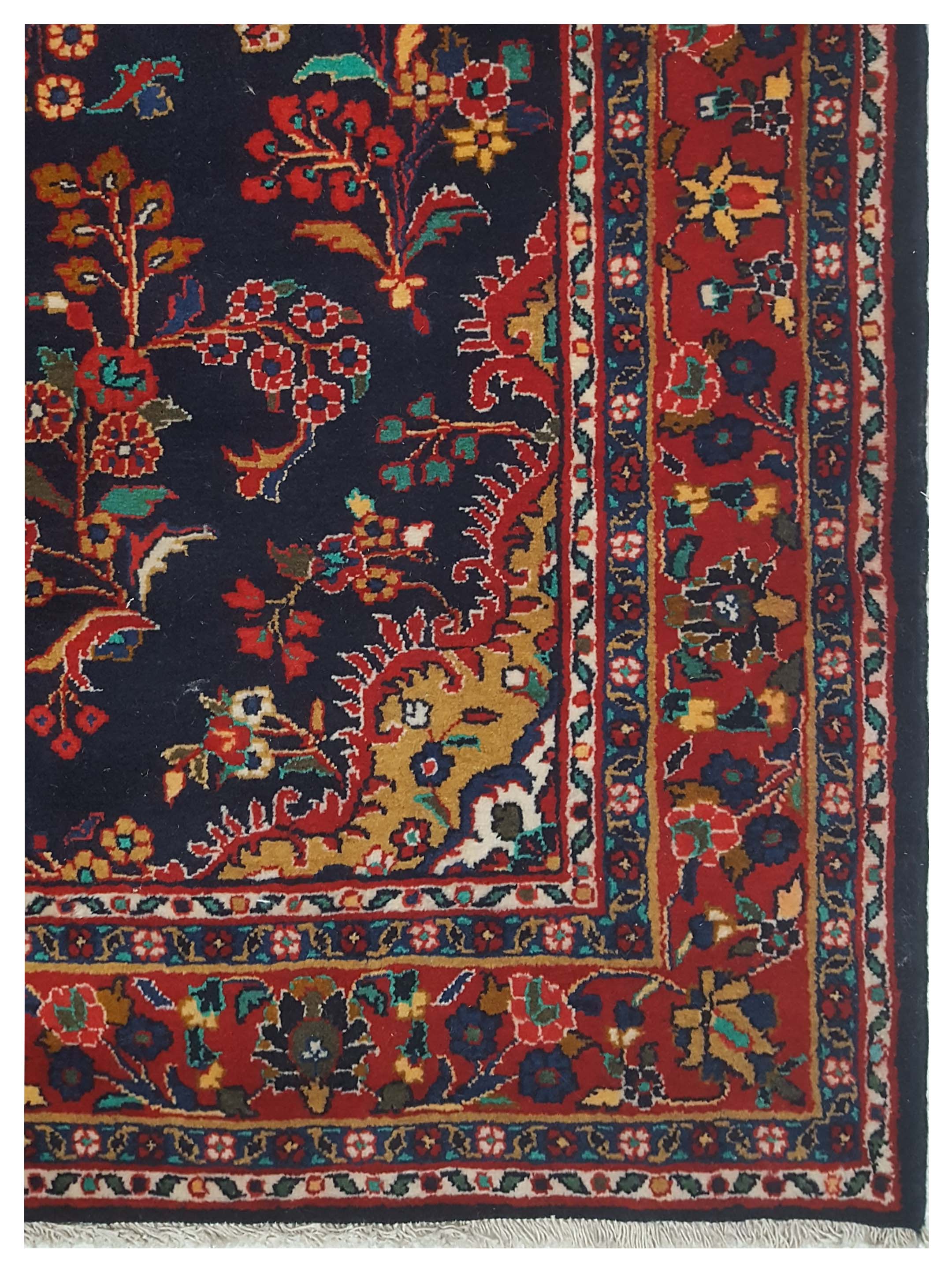 Hamadan Hand Knotted Red 5x16 - Image 4 of 5