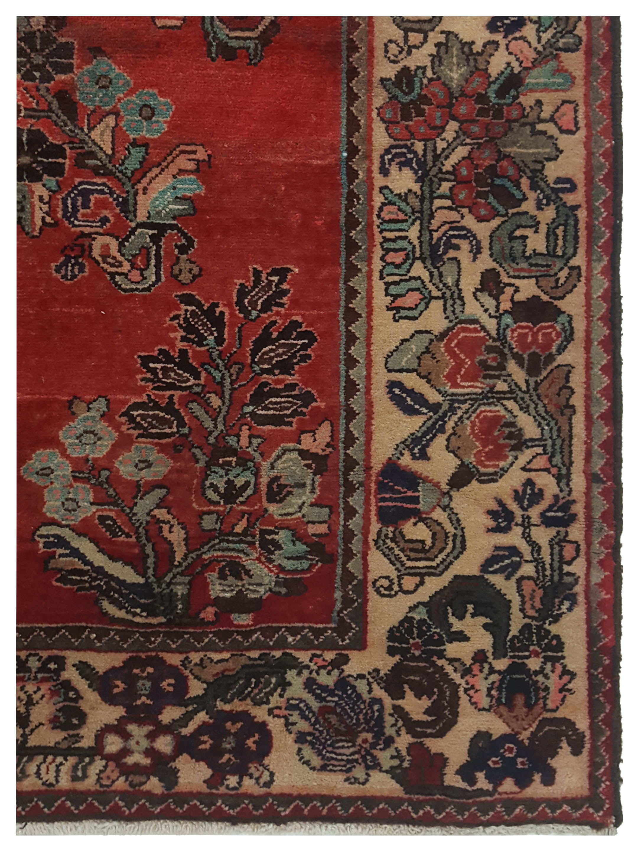 Bakhtiyari Hand Knotted Red 6x10 - Image 4 of 5