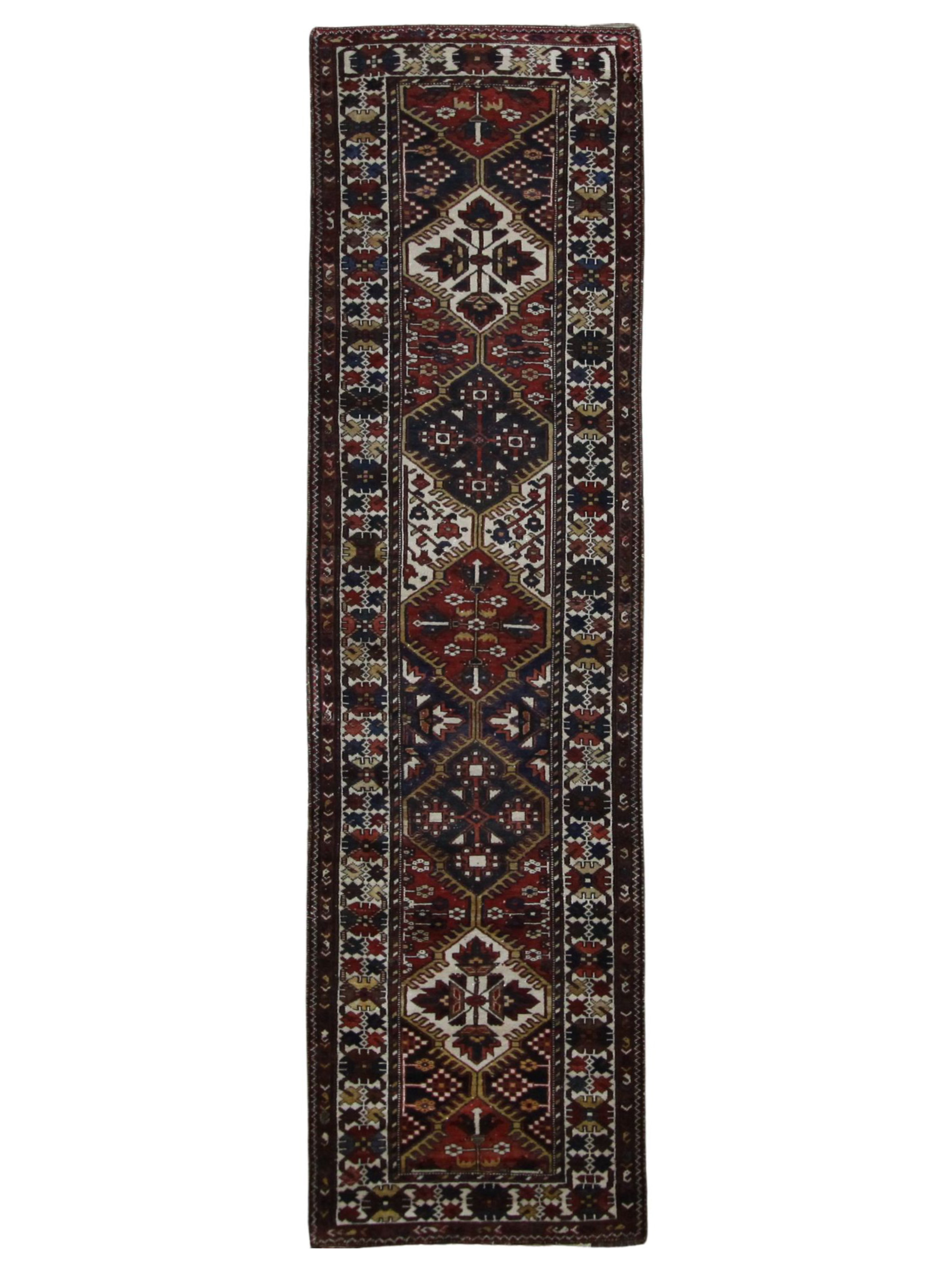 Bakhtiyari Hand Knotted Brown 3x13