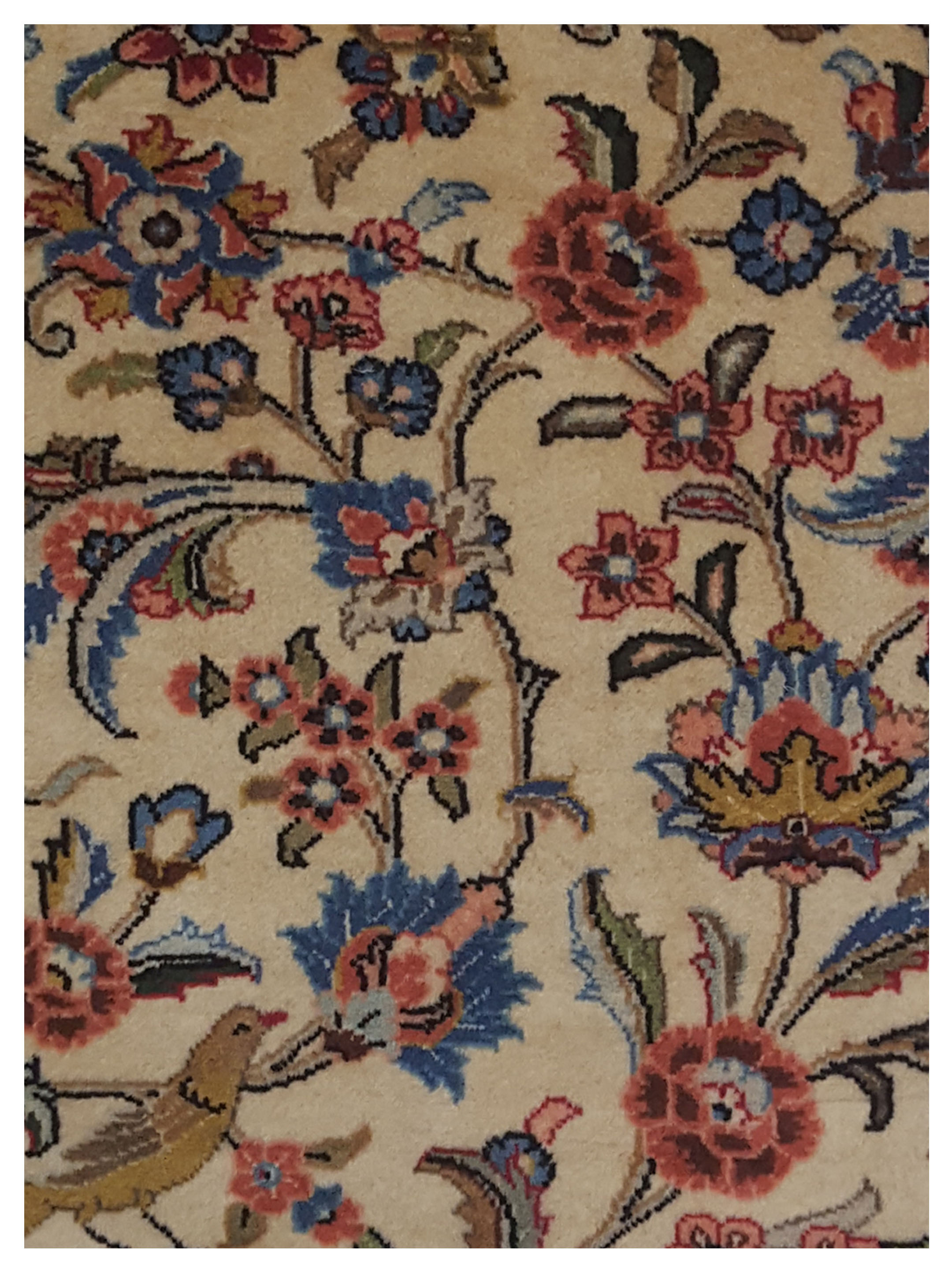 Bijar Hand Knotted Ivory 3x11 - Image 3 of 5