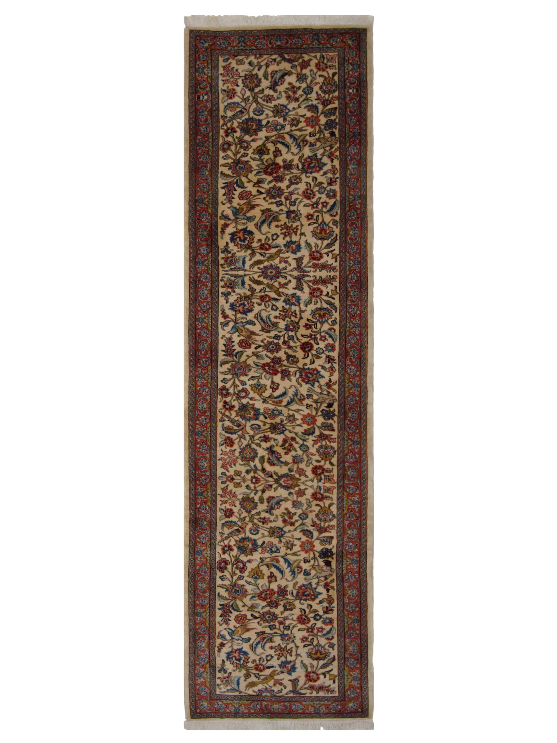 Bijar Hand Knotted Ivory 3x11