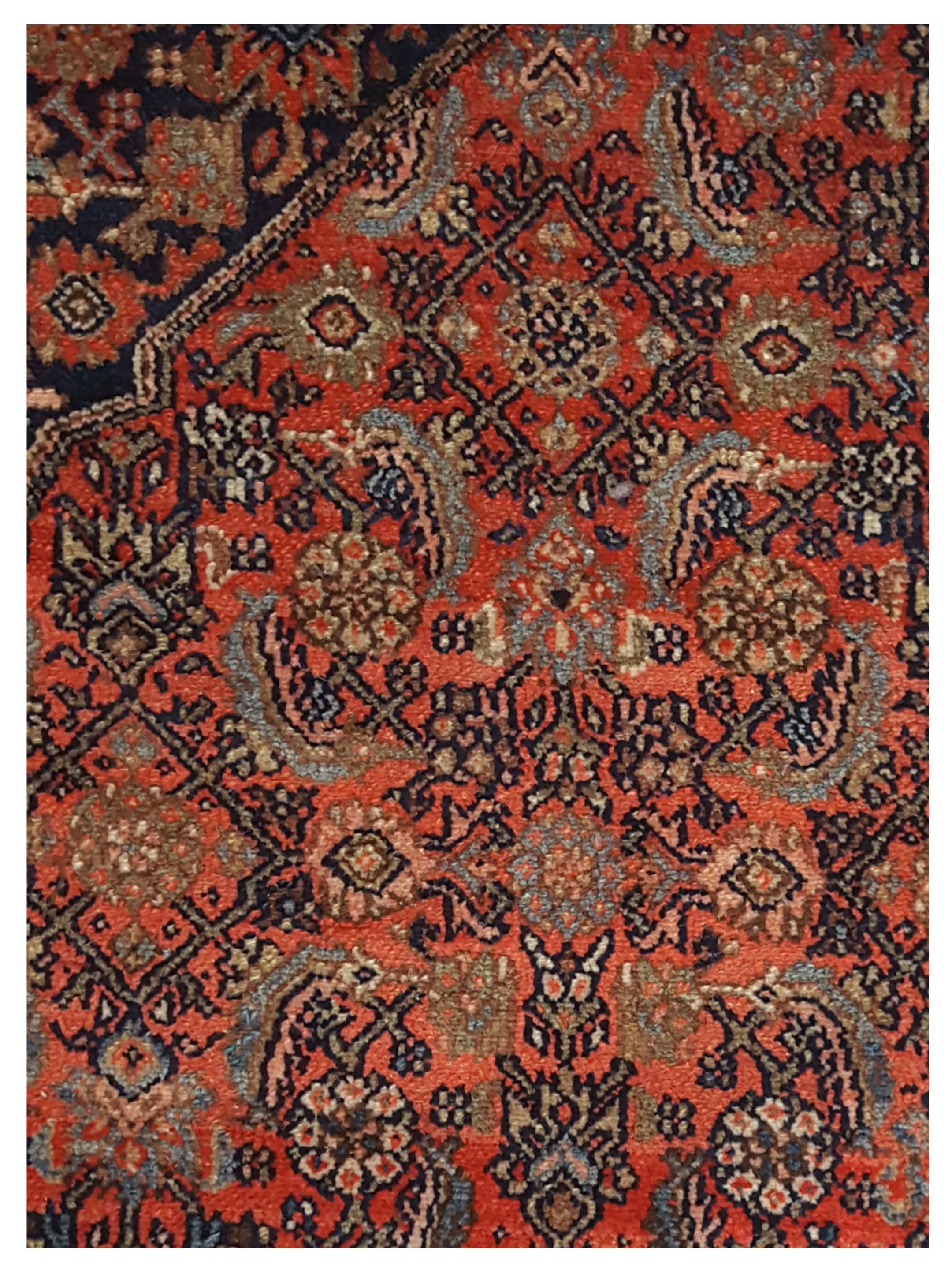Antique Malayer Red 7x19 - Image 3 of 5