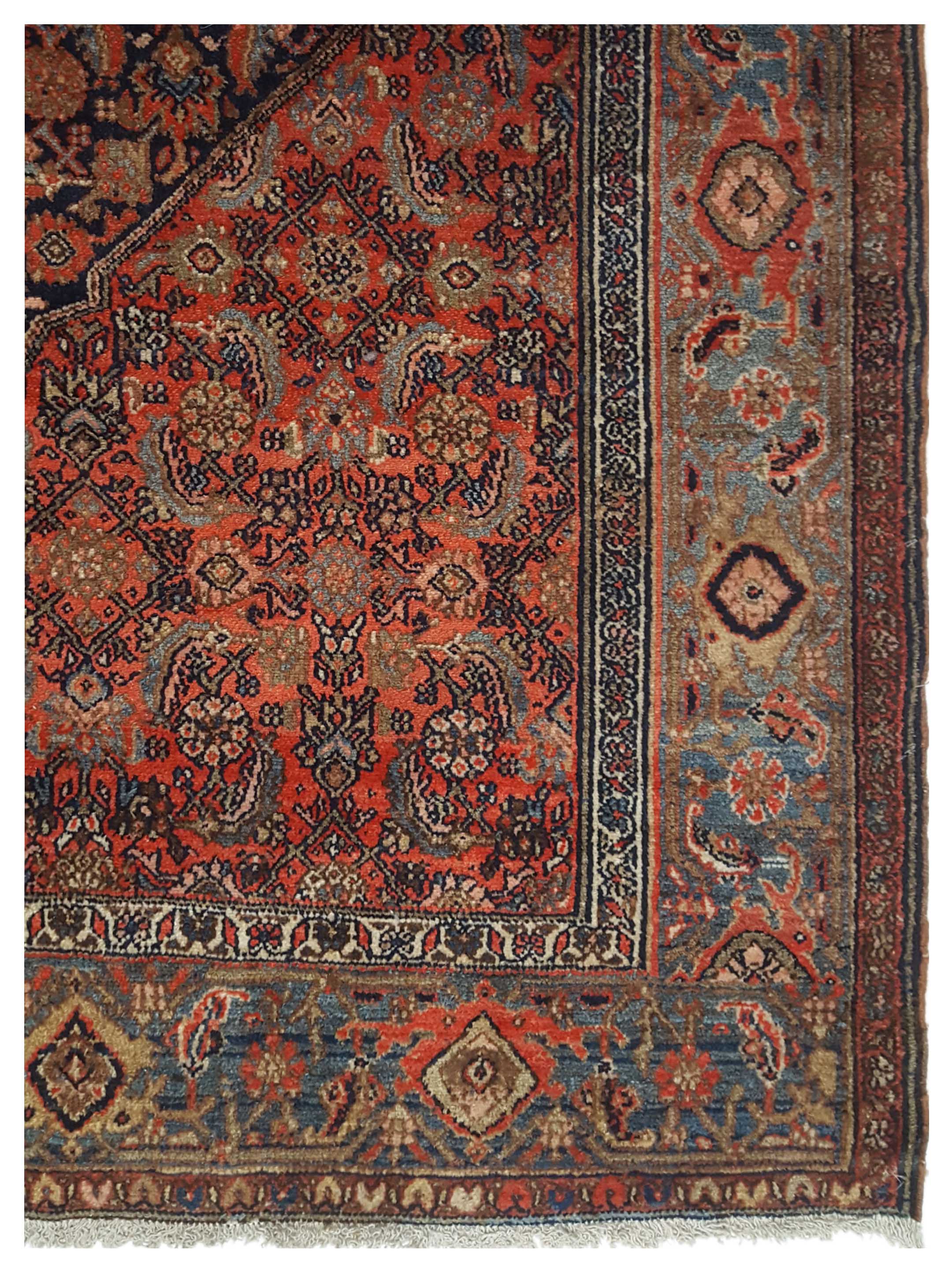 Antique Malayer Red 7x19 - Image 4 of 5