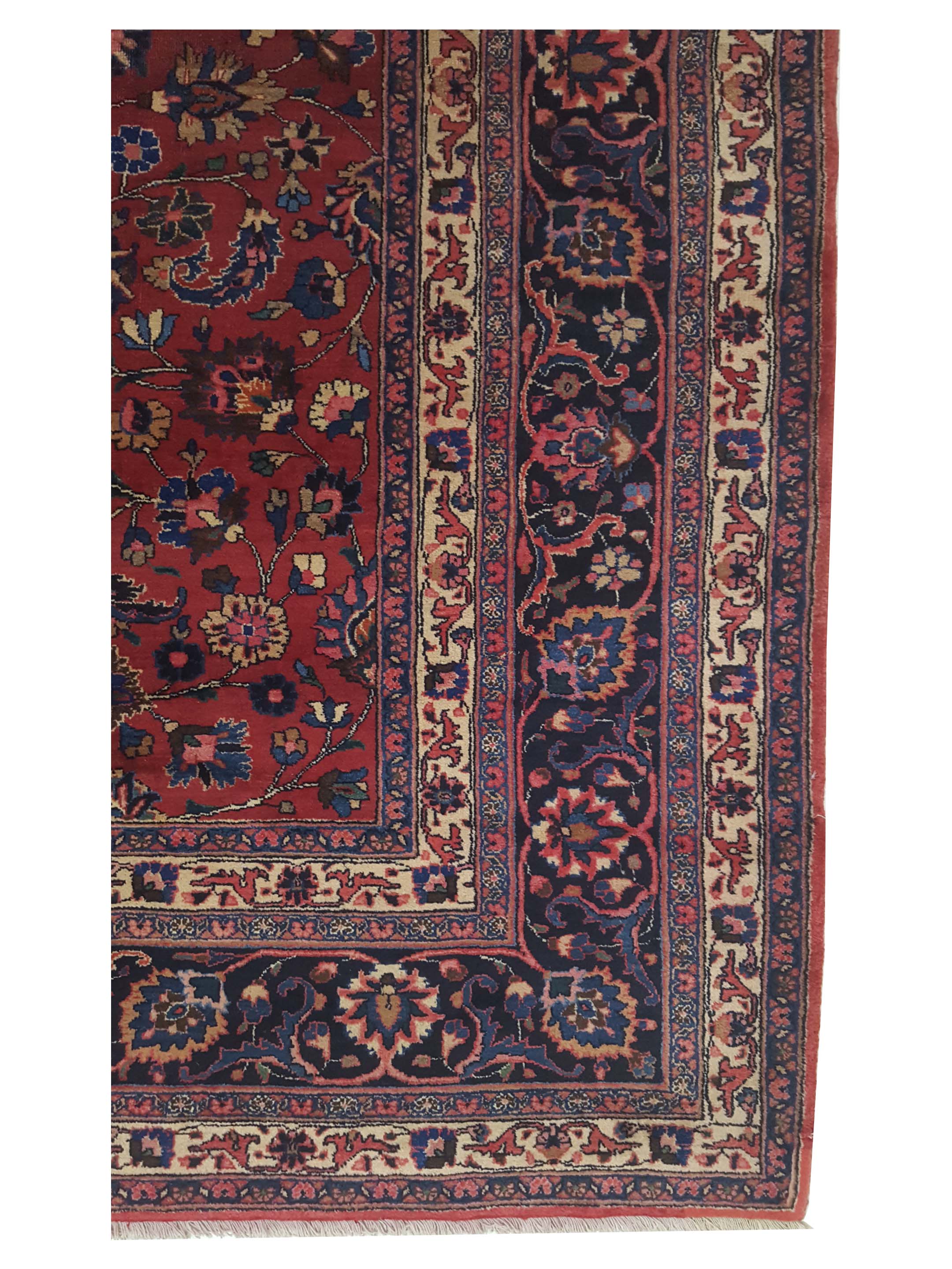 Mashad Semi Antique Red 10x16 - Image 3 of 5
