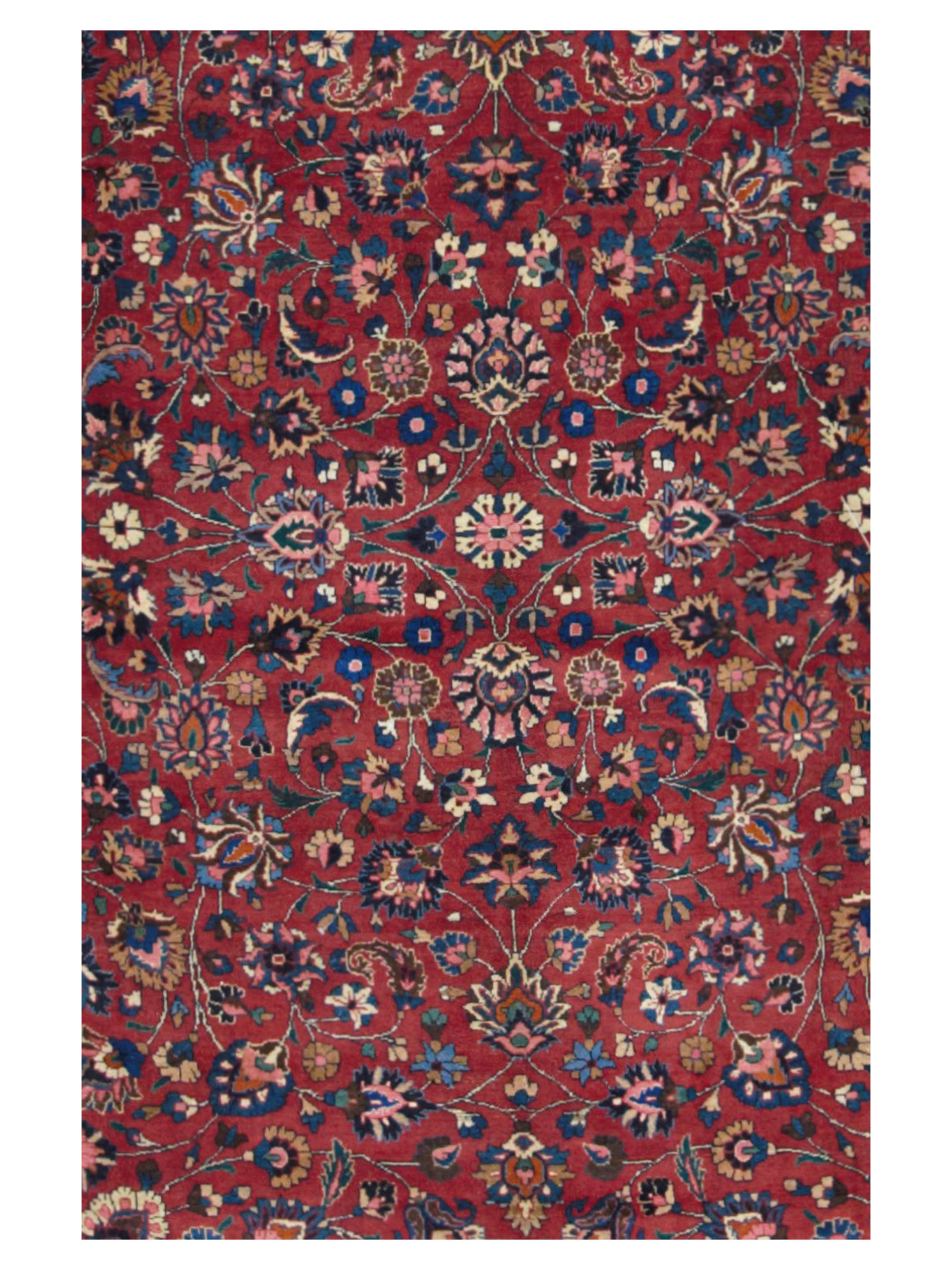 Mashad Semi Antique Red 10x16 - Image 4 of 5