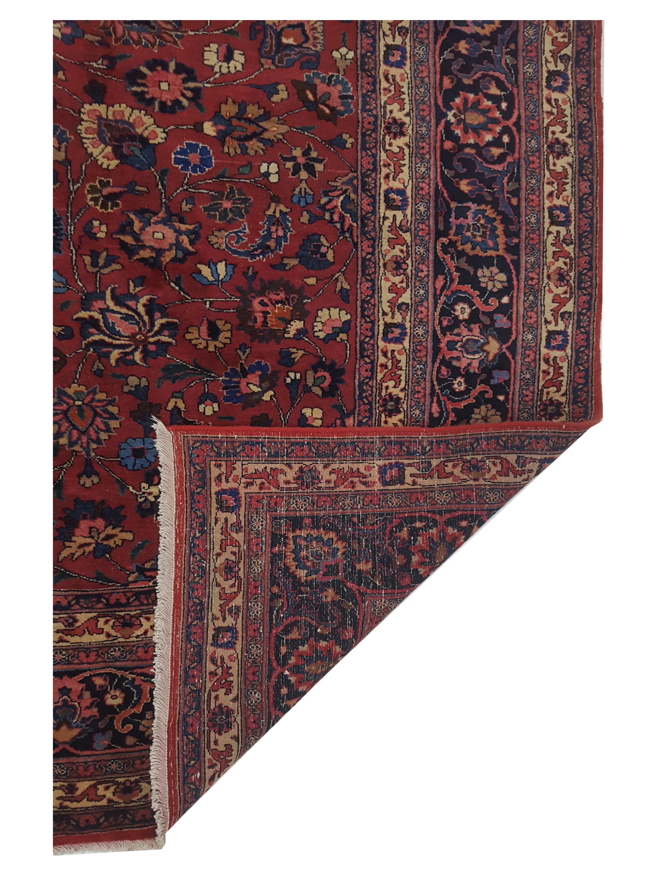 Mashad Semi Antique Red 10x16 - Image 5 of 5