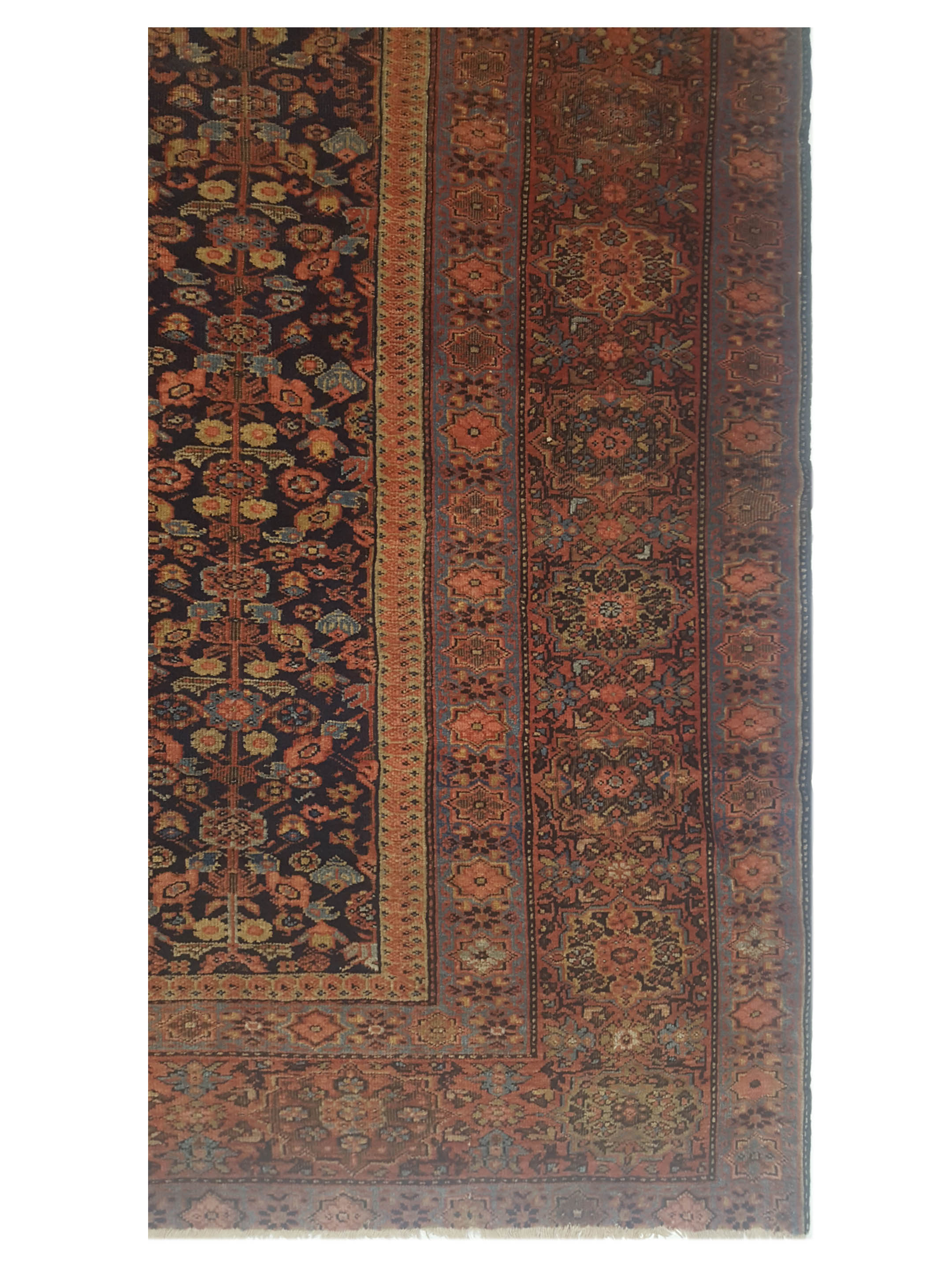 Antique Sultanabad Navy 14x17 - Image 5 of 6